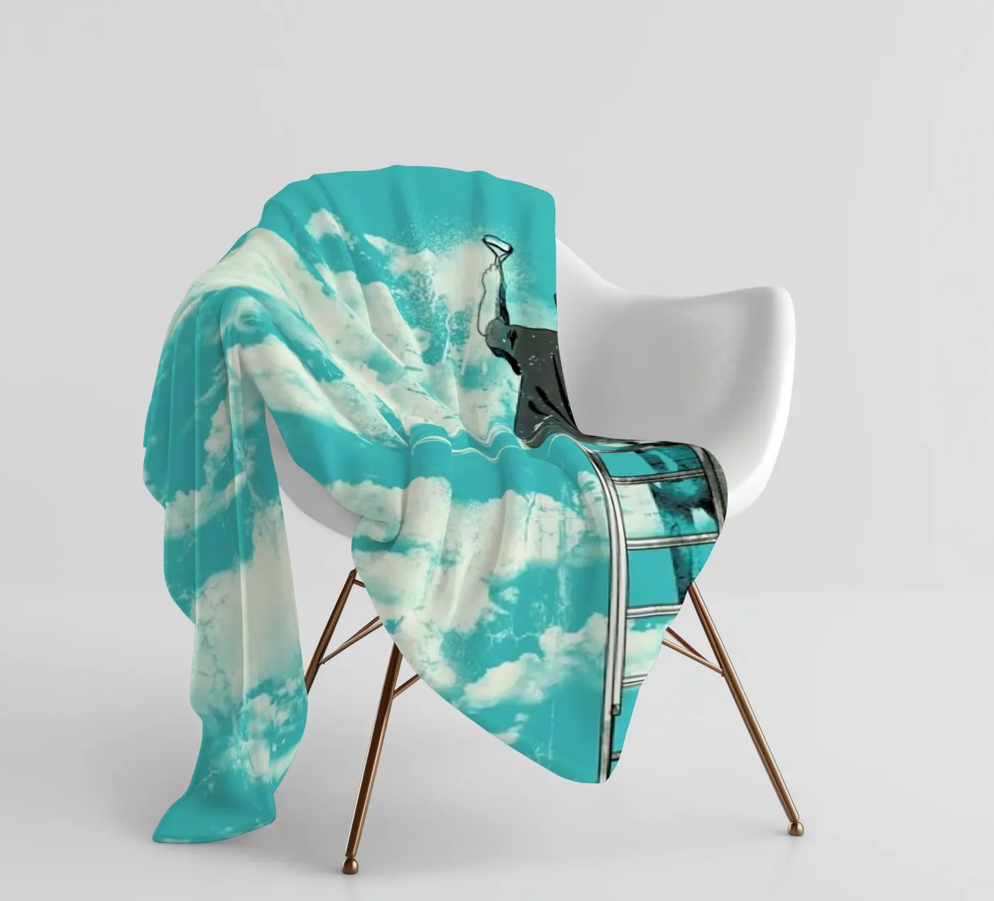 The Optimist Fleecedecke von Matheus Lopes Castro