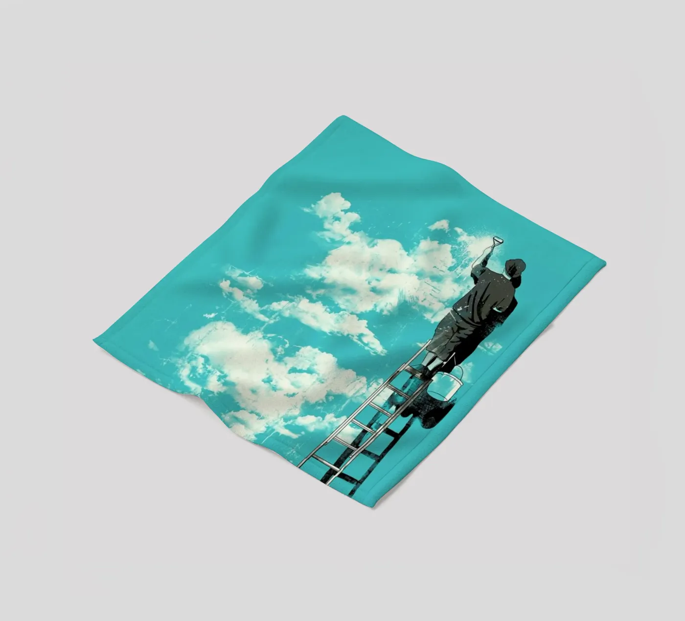The Optimist Fleecedecke von Matheus Lopes Castro