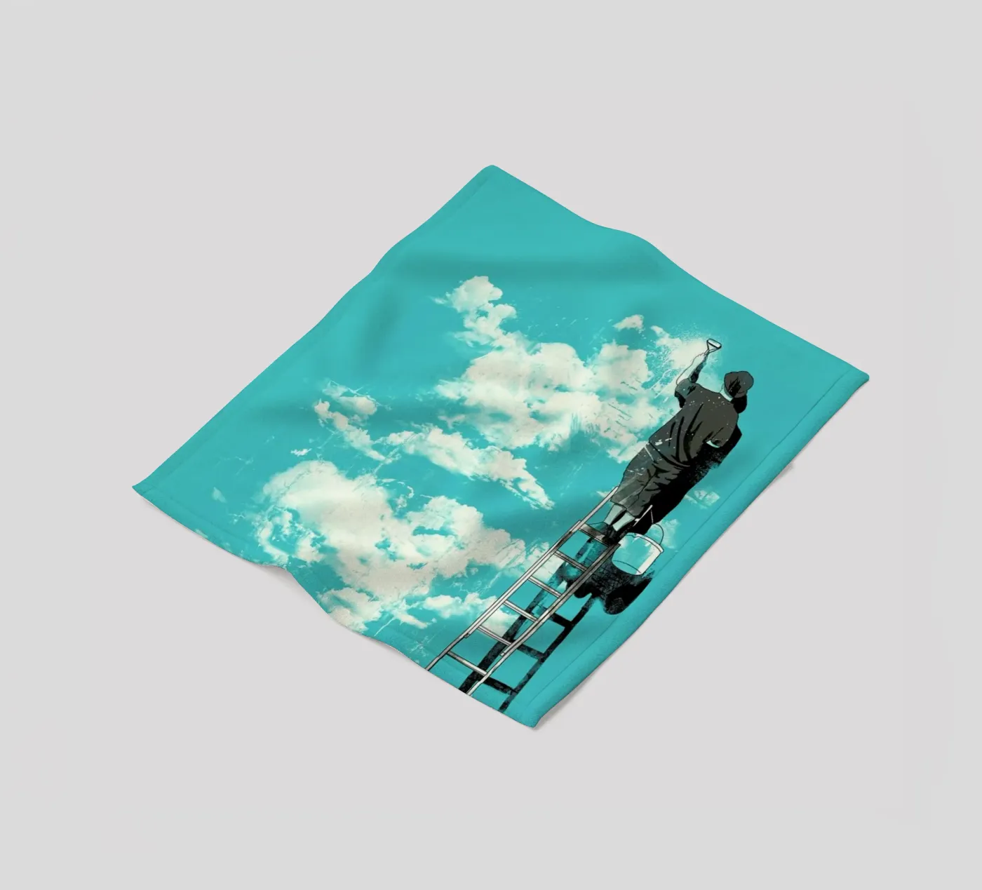 The Optimist Fleecedecke von Matheus Lopes Castro