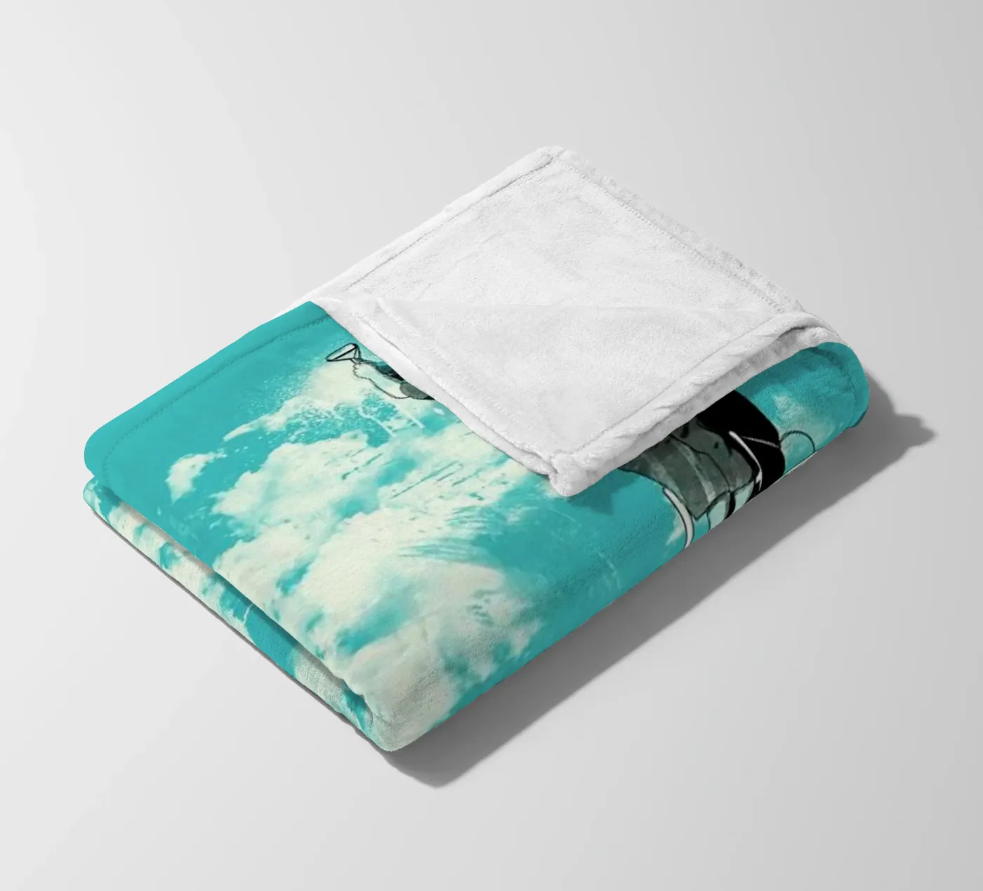 The Optimist Fleecedecke von Matheus Lopes Castro