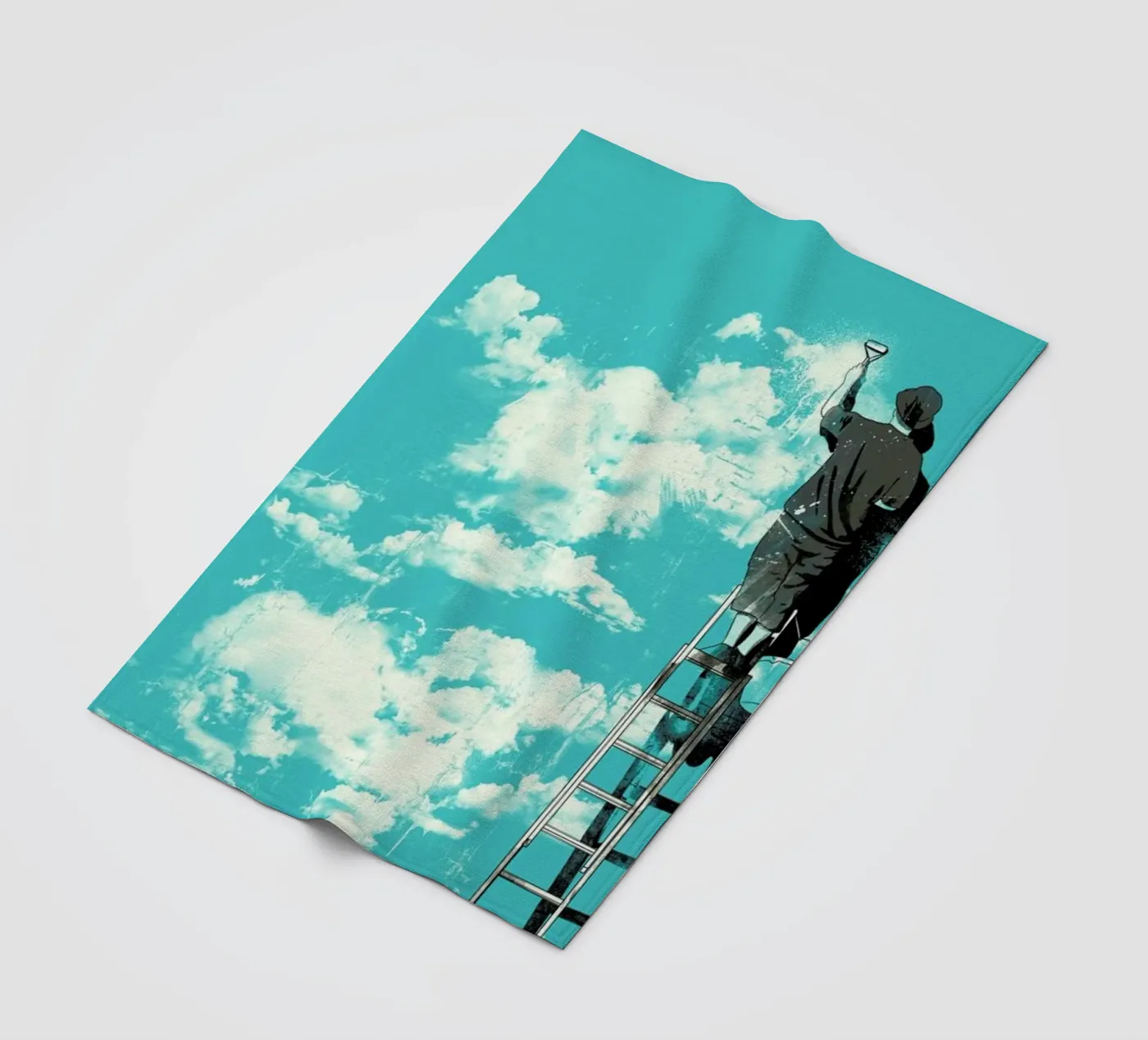 The Optimist Fleecedecke von Matheus Lopes Castro