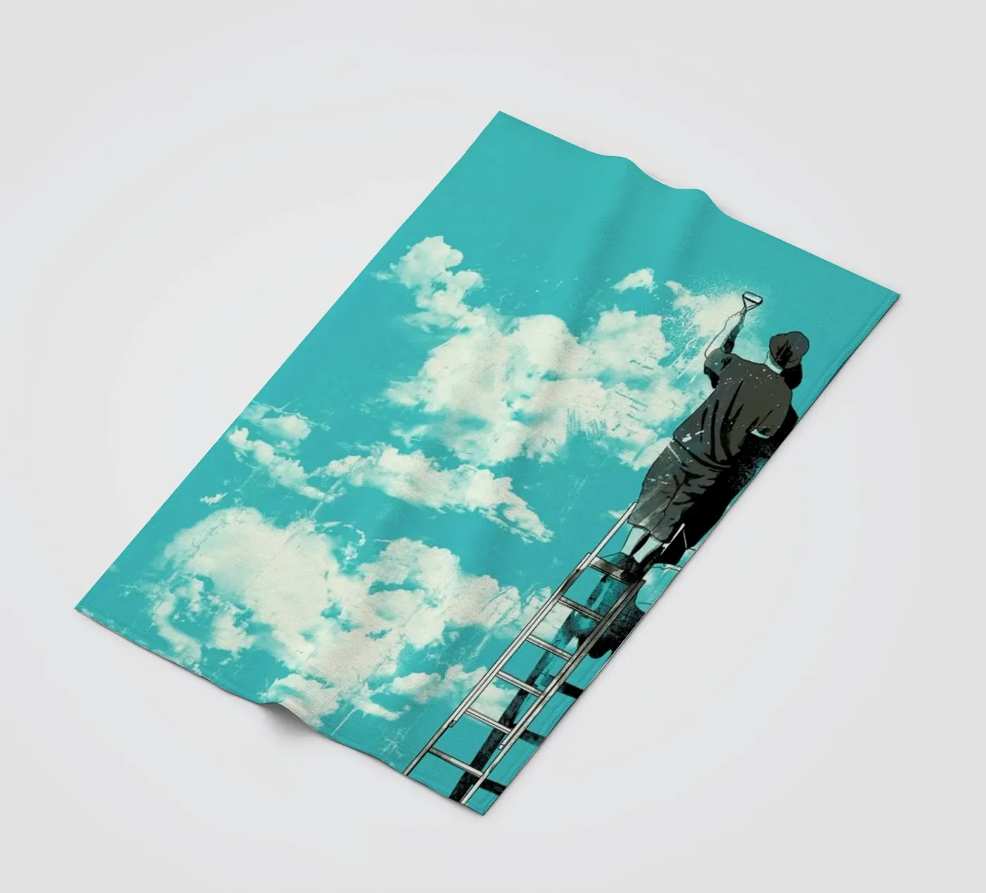 The Optimist Fleecedecke von Matheus Lopes Castro