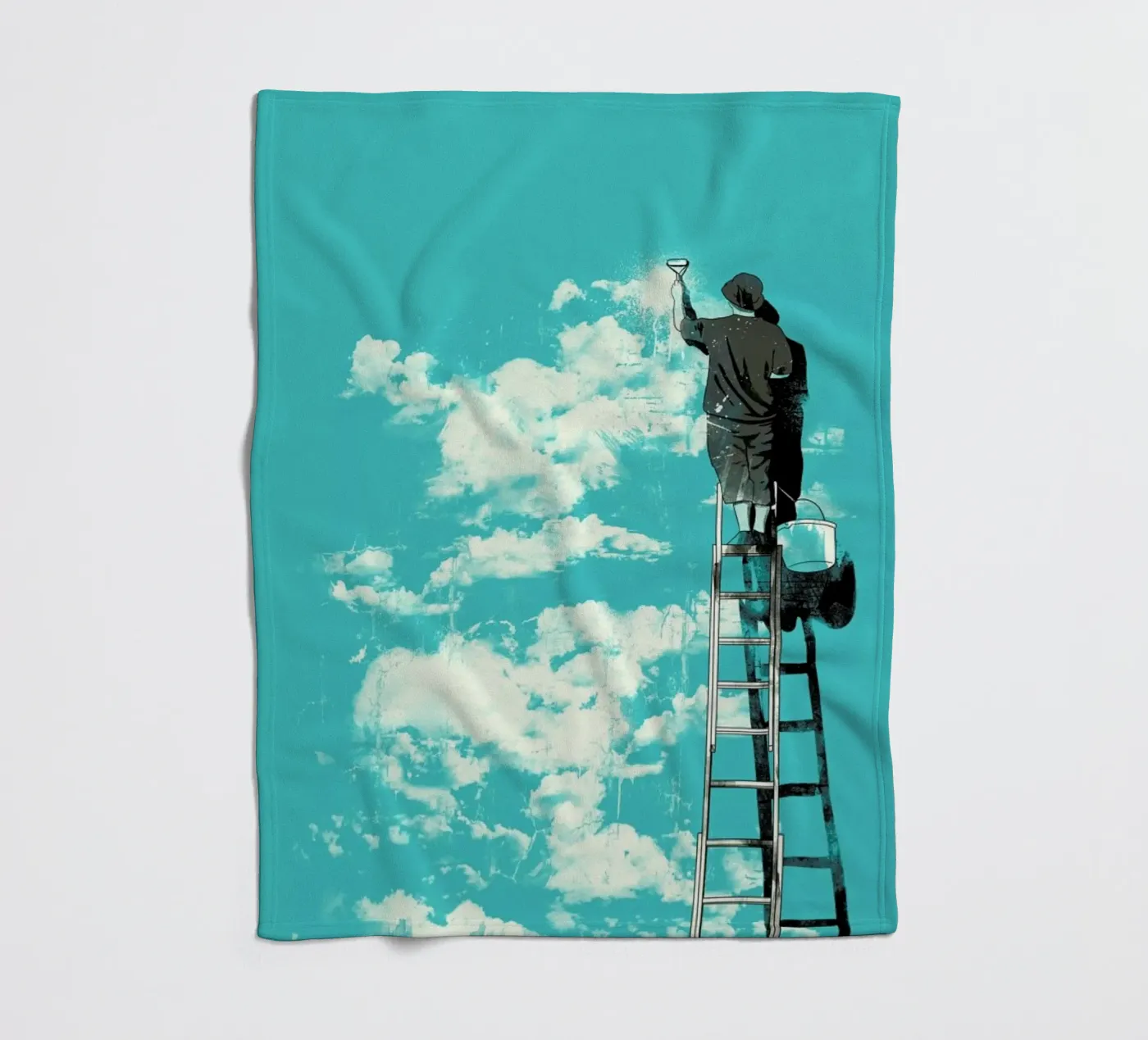 The Optimist Fleecedecke von Matheus Lopes Castro