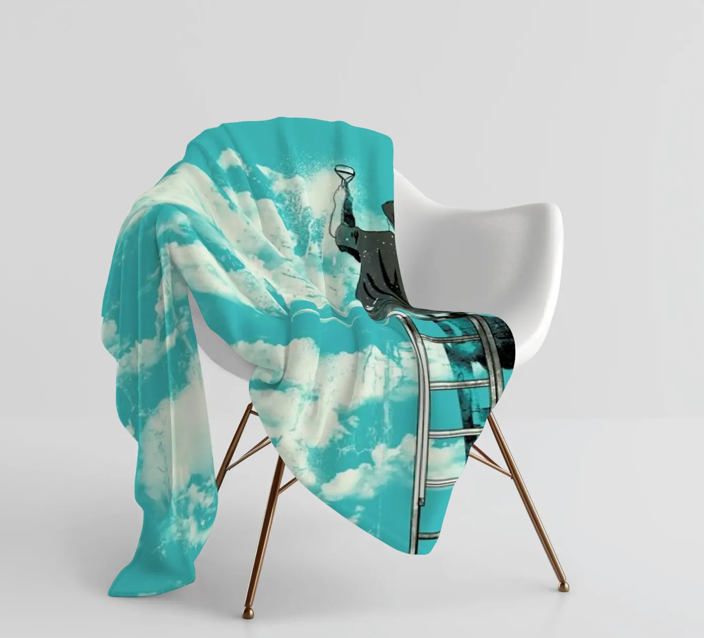 The Optimist Fleecedecke von Matheus Lopes Castro