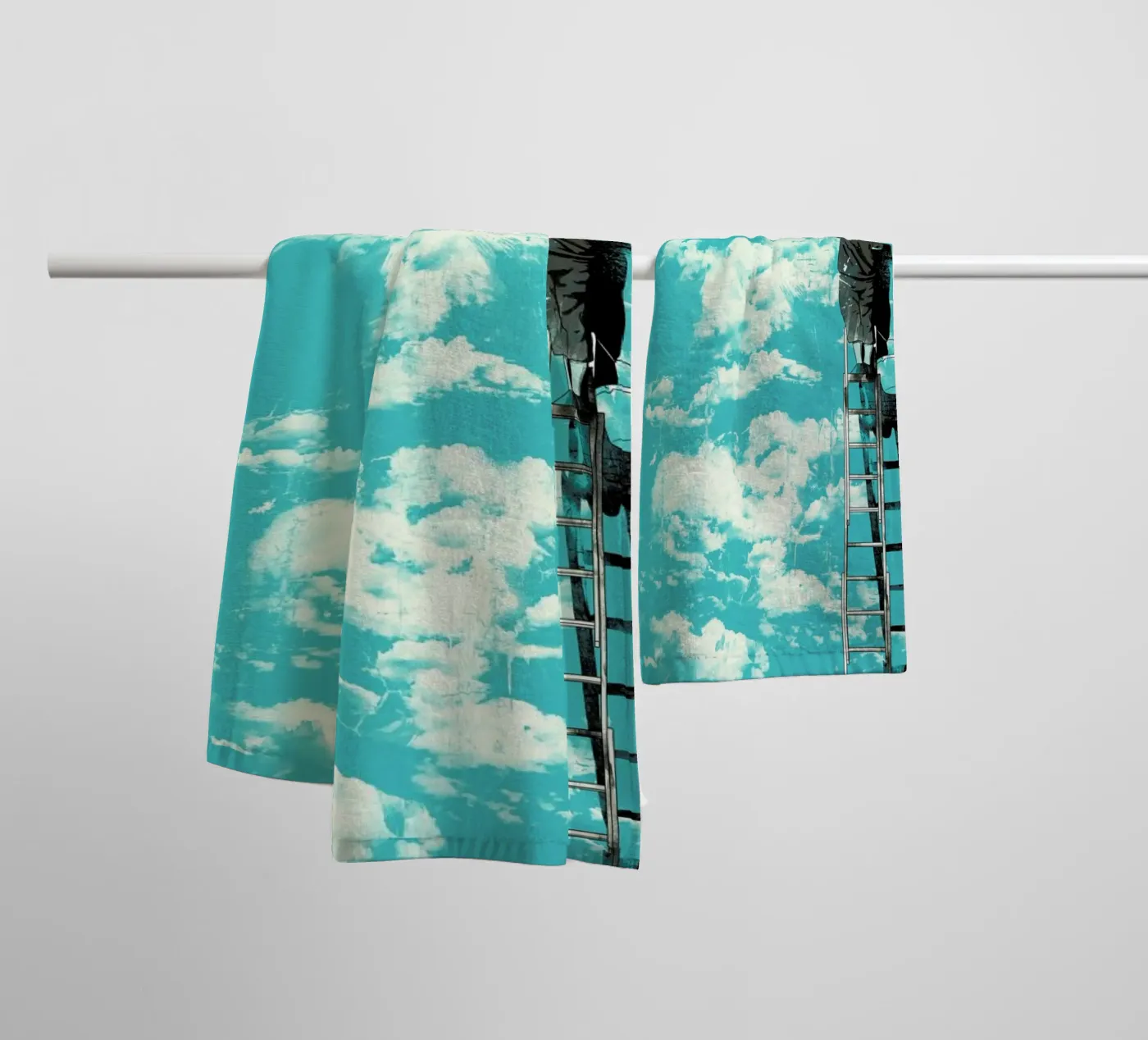 The Optimist towel by Matheus Lopes Castro