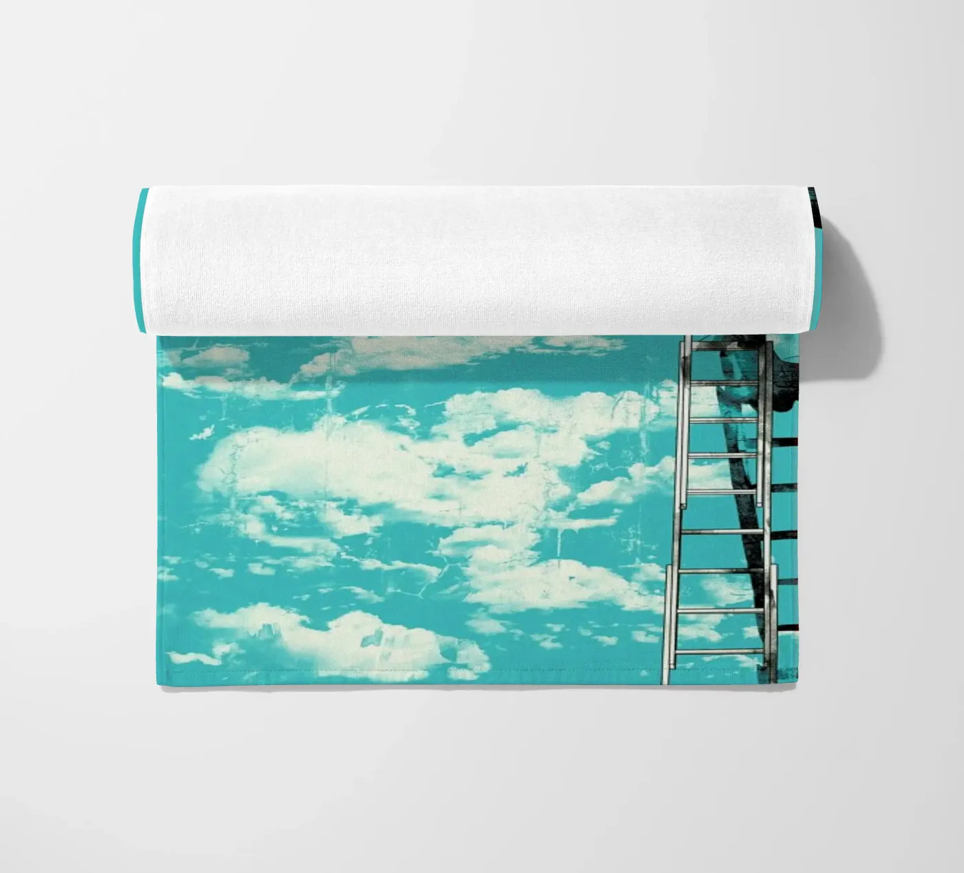 The Optimist beach towel by Matheus Lopes Castro