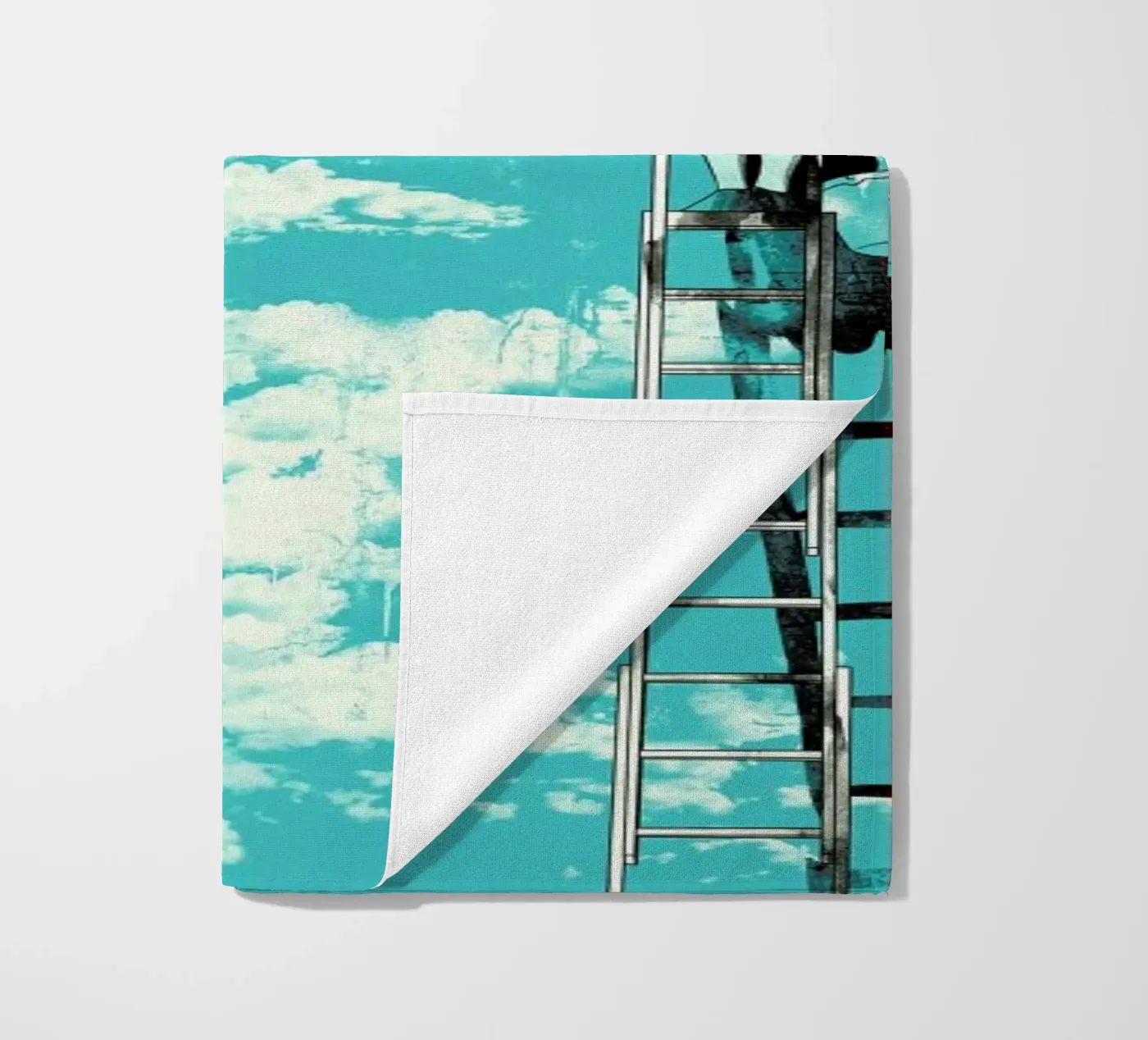 The Optimist beach towel by Matheus Lopes Castro