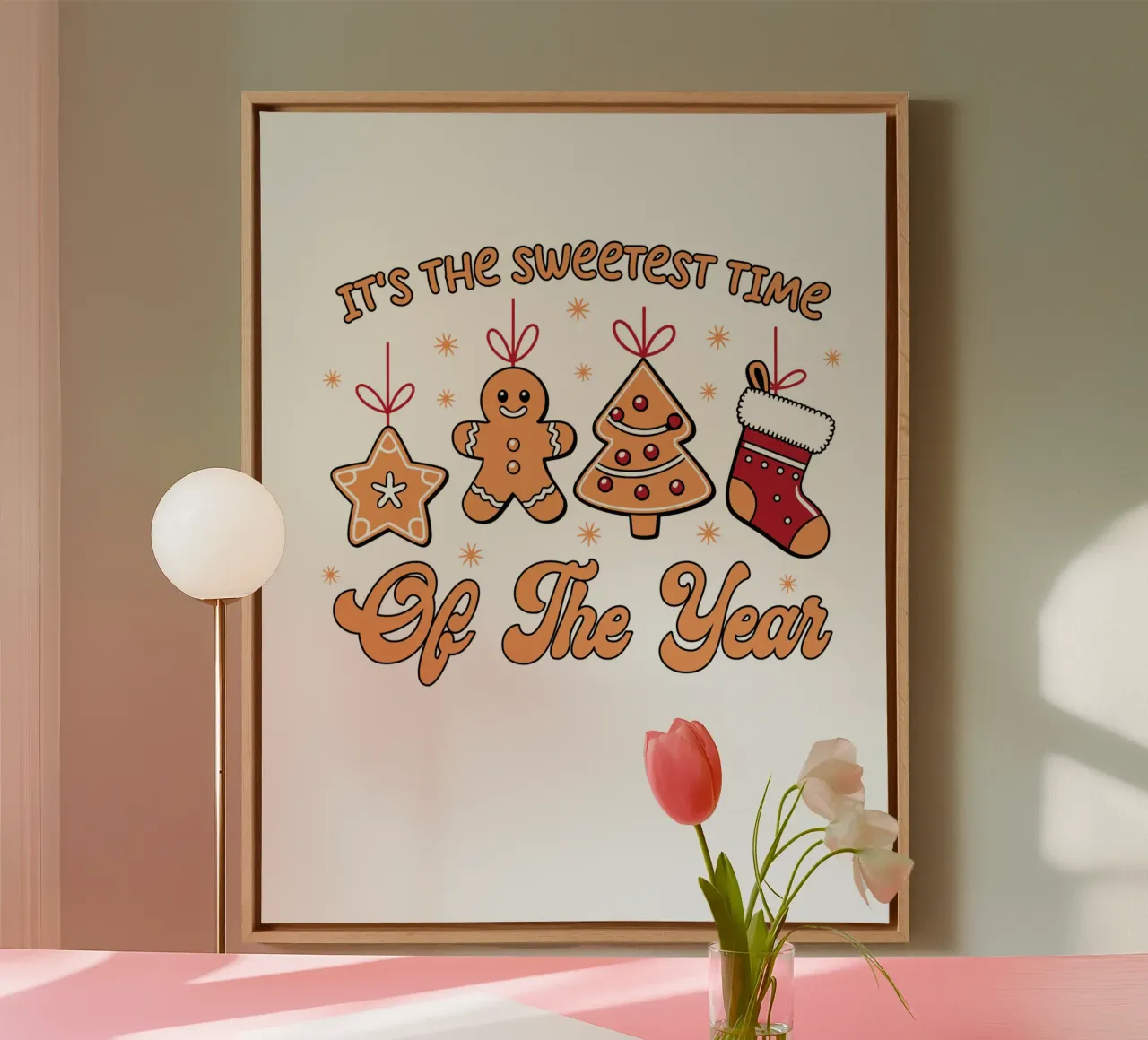 It's the sweetest time of the year tela con Cornice a cassetta da edsonramosart