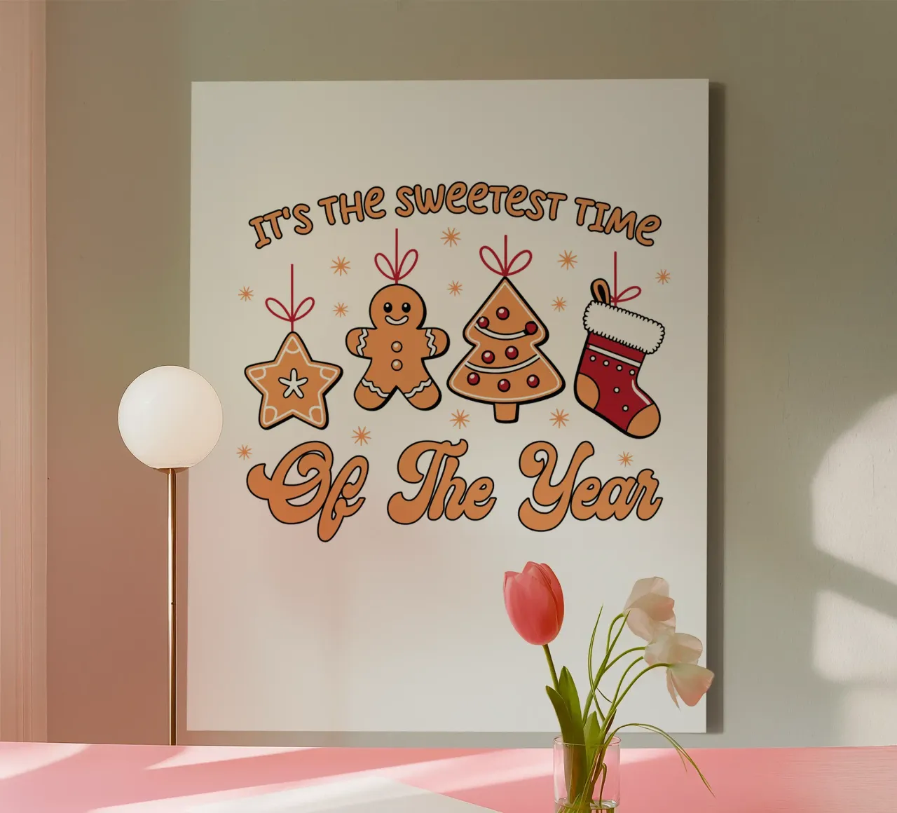 It's the sweetest time of the year tela con Cornice a cassetta da edsonramosart