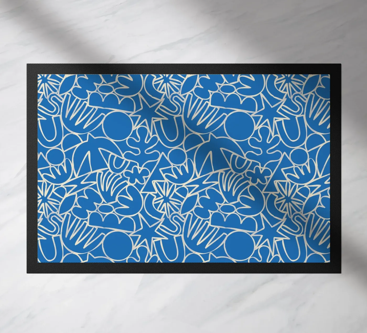 Dancing Shapes (Blue) zerbino da treechild