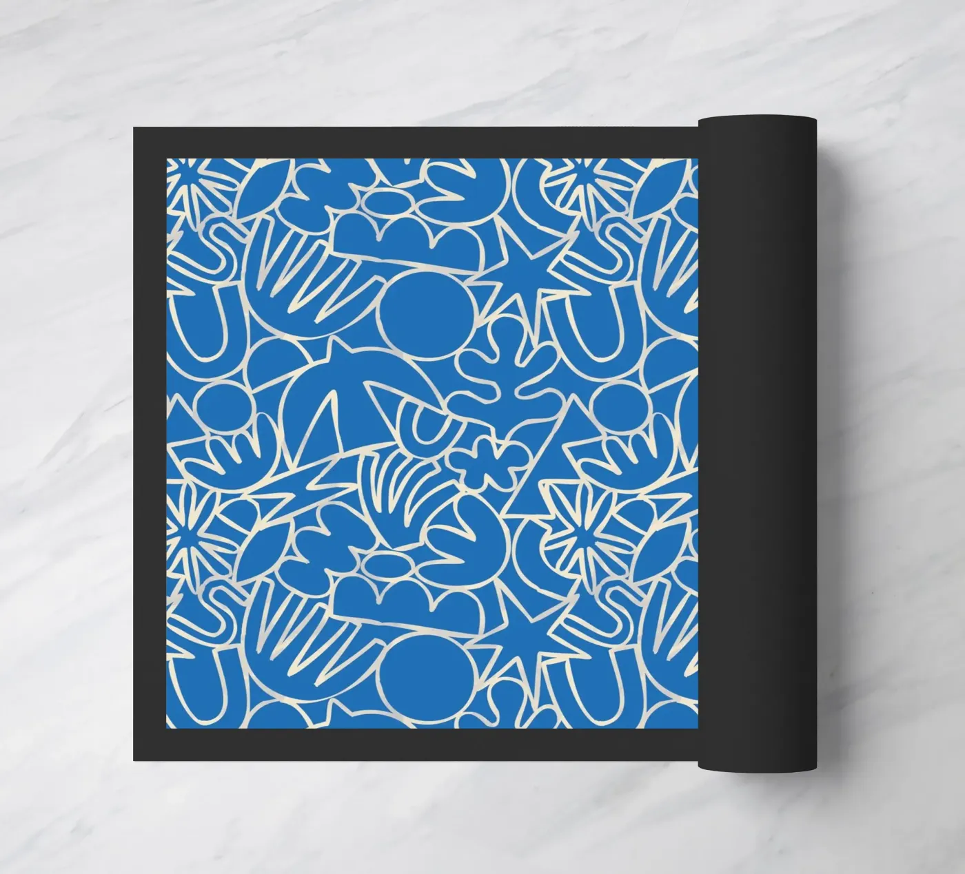 Dancing Shapes (Blue) zerbino da treechild