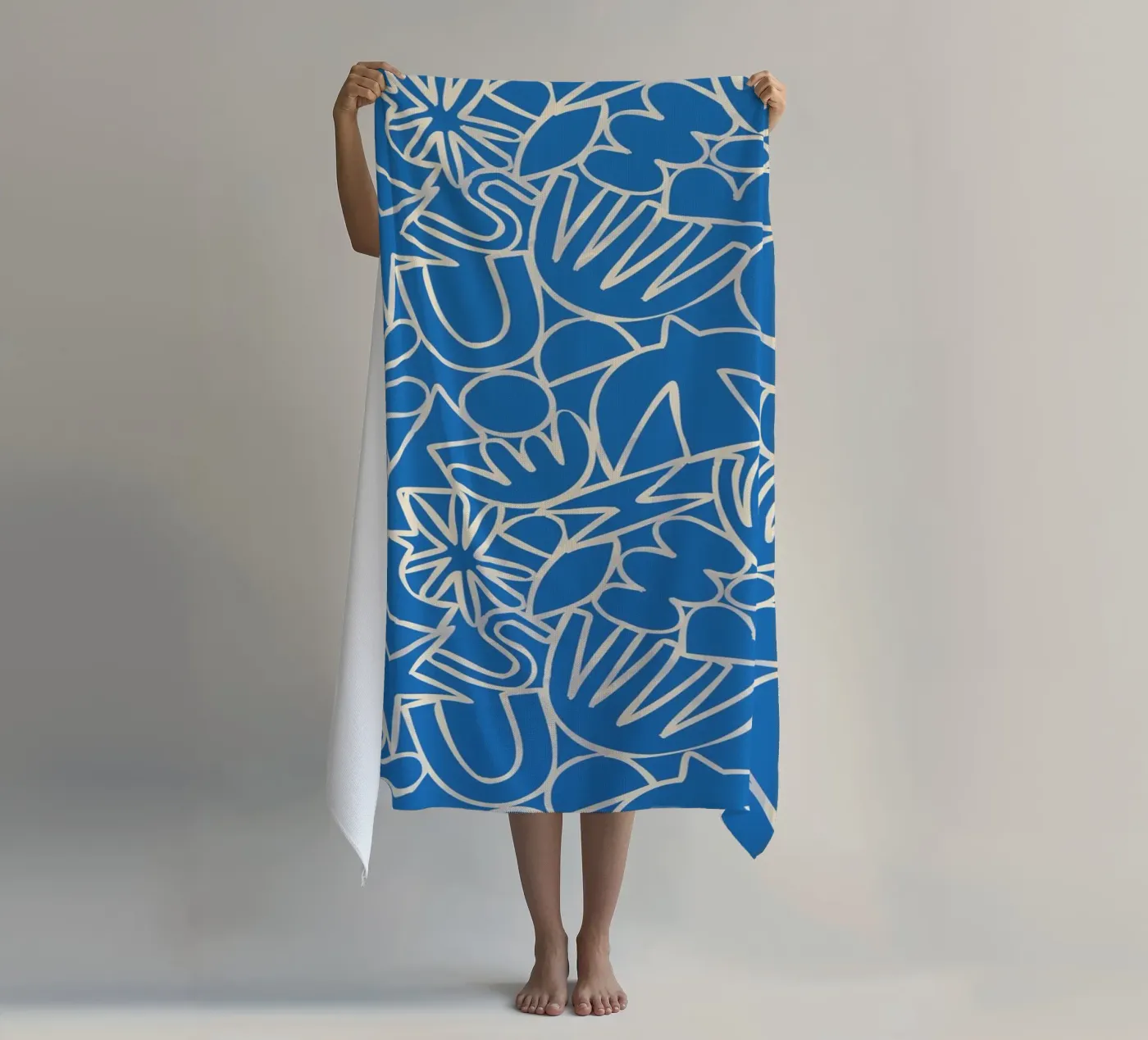 Dancing Shapes (Blue) telo mare da treechild