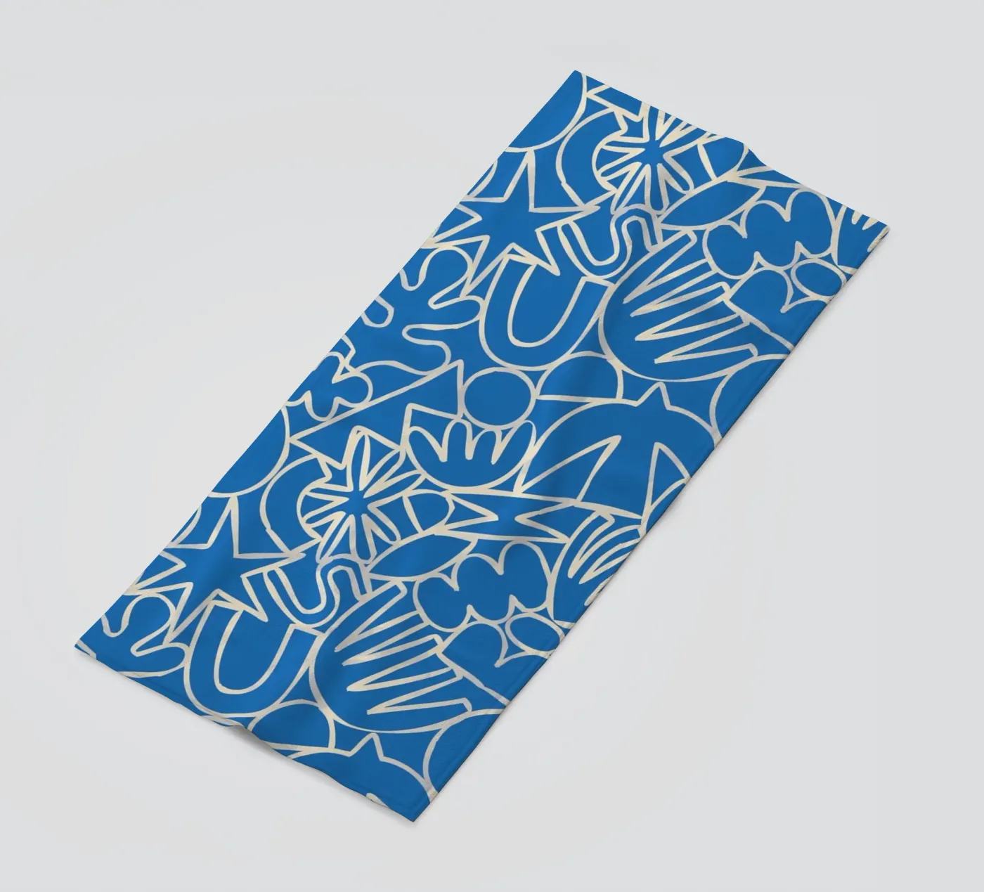 Dancing Shapes (Blue) telo mare da treechild