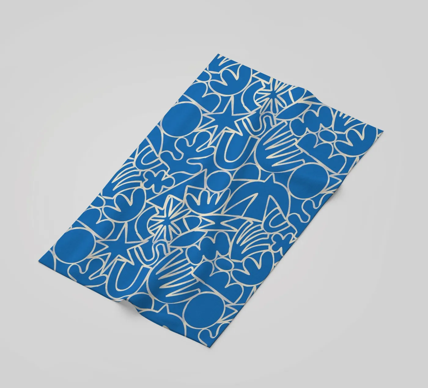 Dancing Shapes (Blue) telo mare da treechild