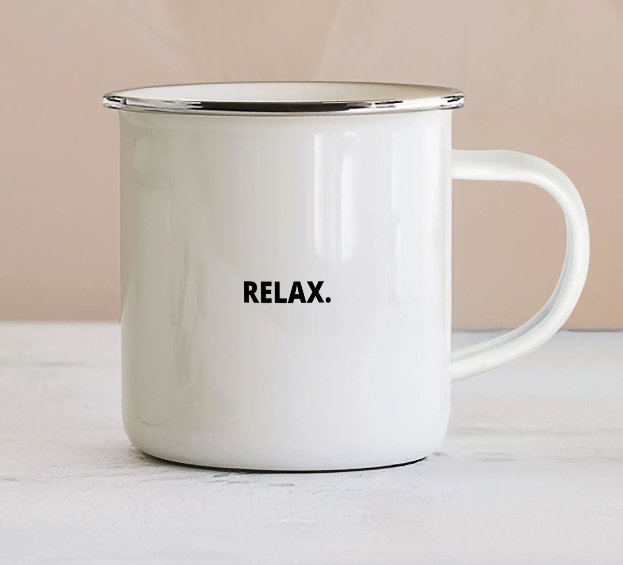 Relax. tazza in smalto da Magnific