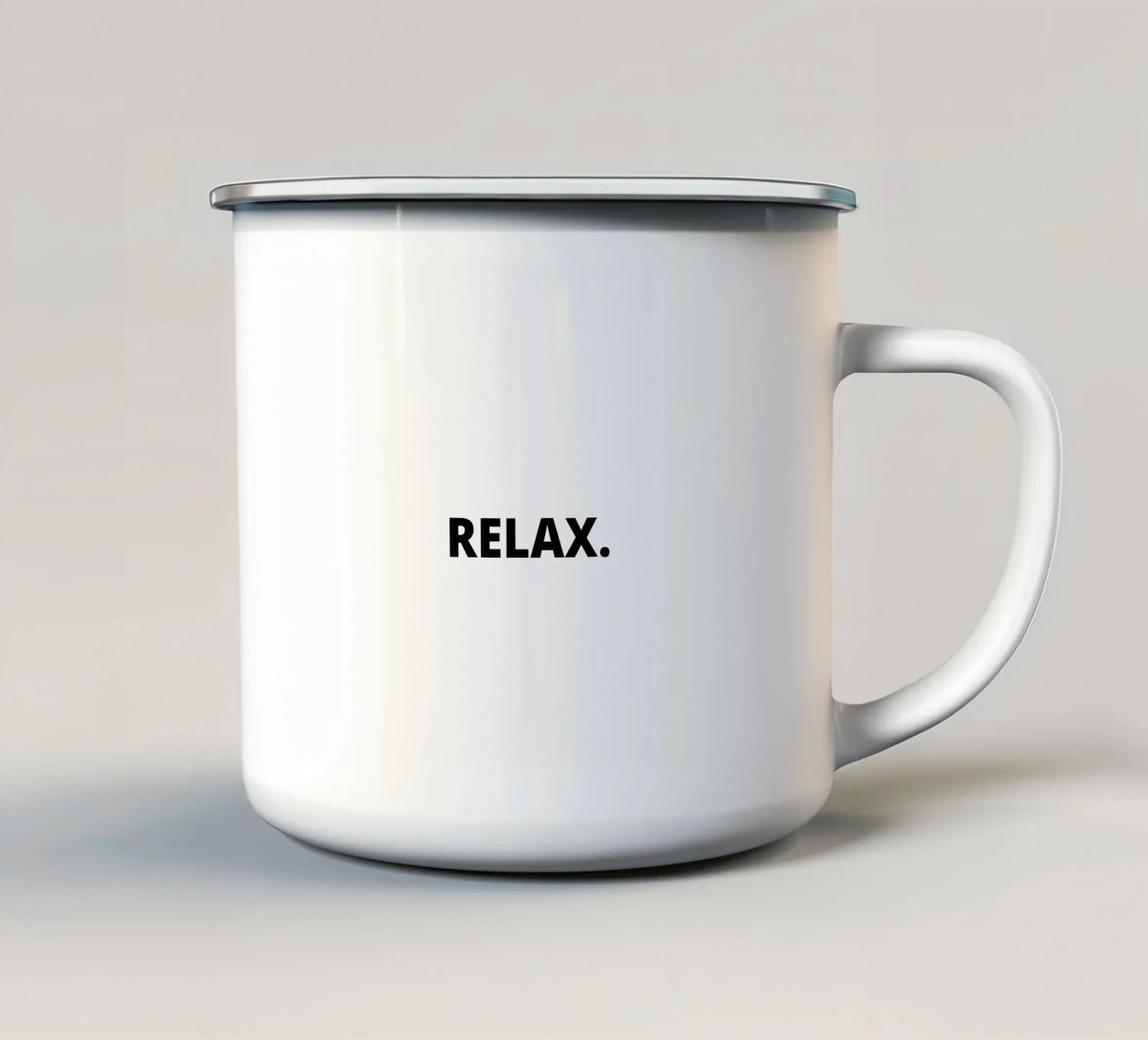 Relax. tazza in smalto da Magnific