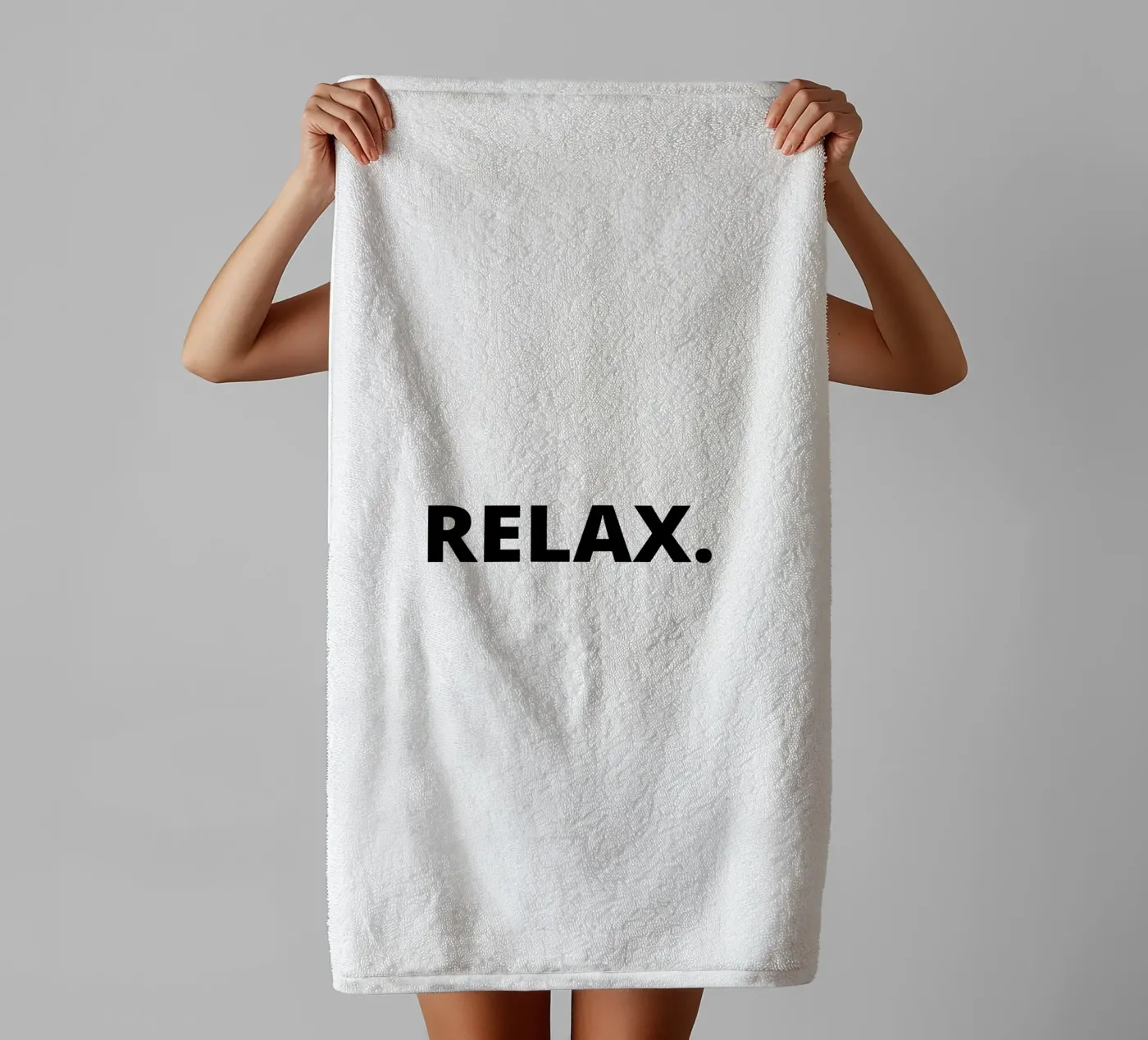 Relax. badhanddoek van Magnific