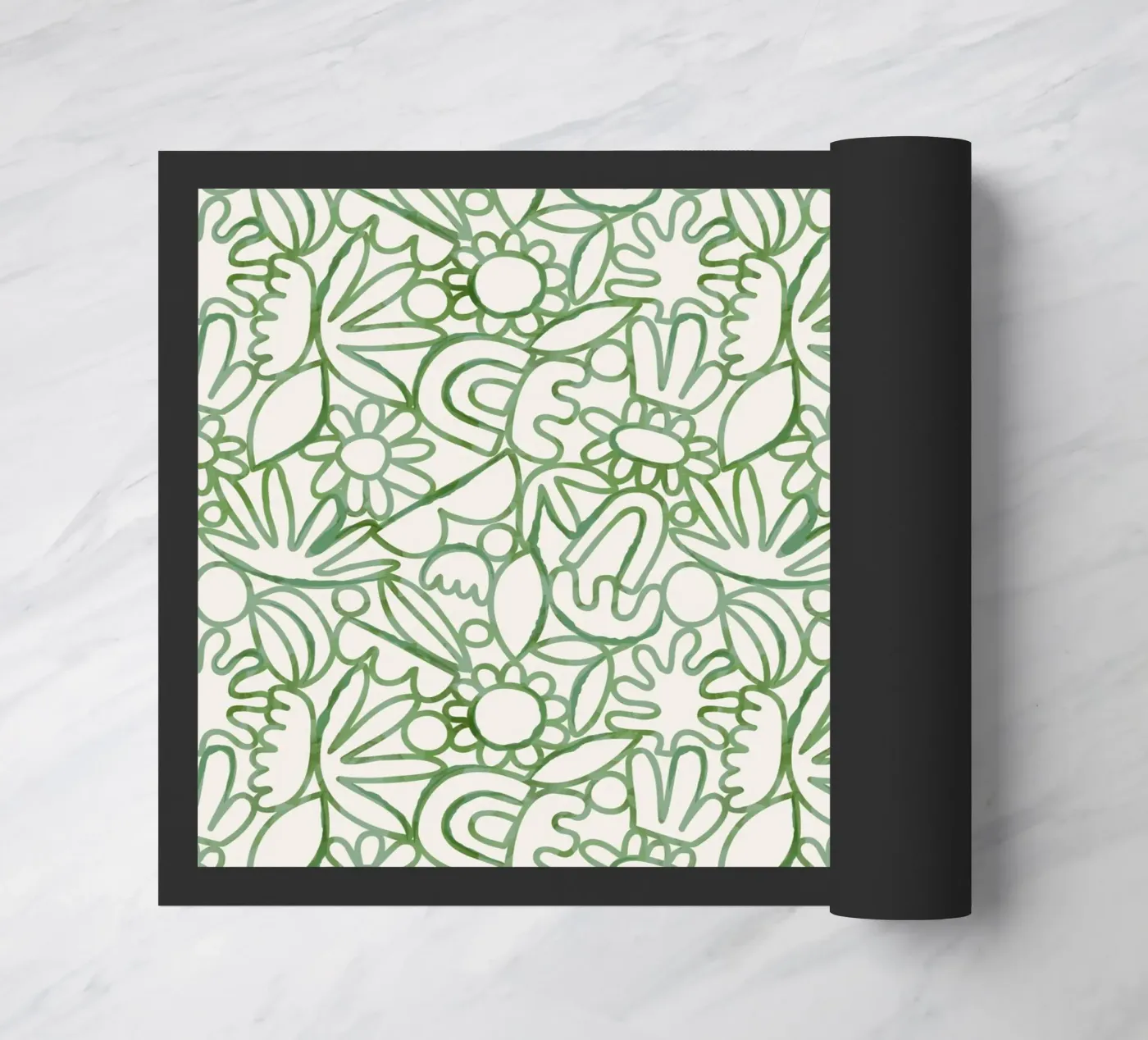 Dancing Shapes (Green) zerbino da treechild
