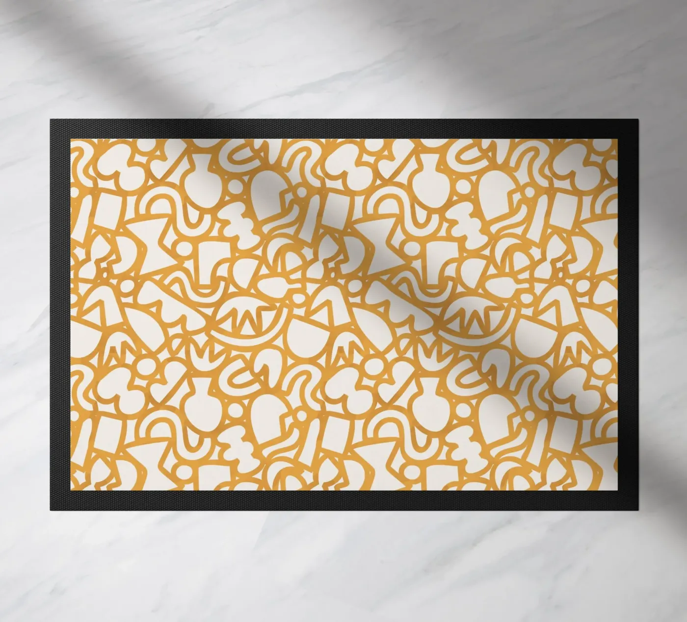 Dancing Shapes (Yellow) zerbino da treechild
