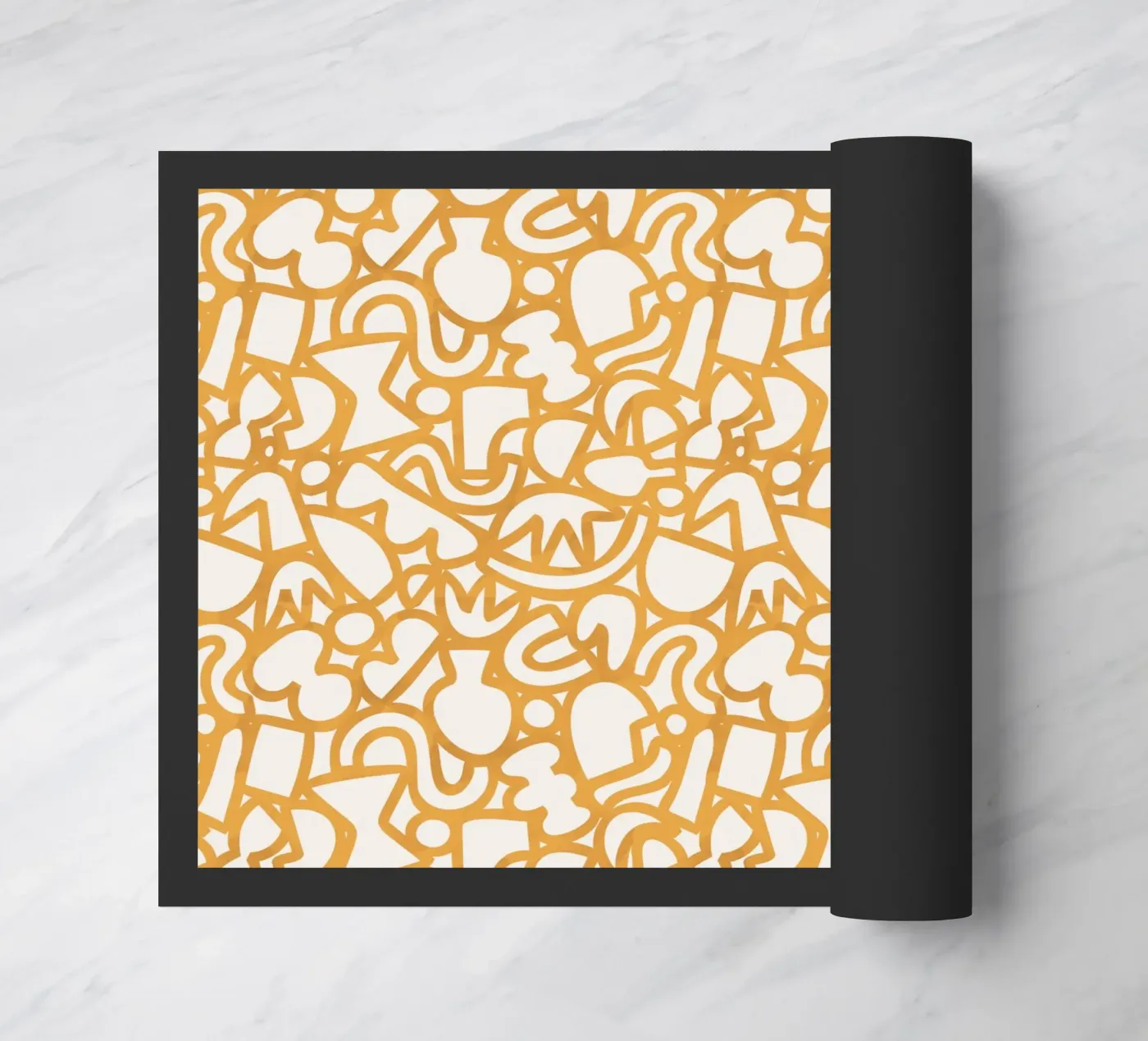 Dancing Shapes (Yellow) zerbino da treechild