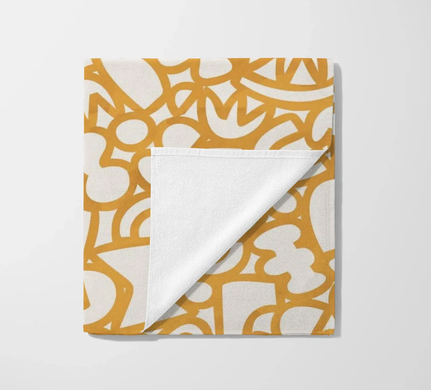 Dancing Shapes (Yellow) telo mare da treechild