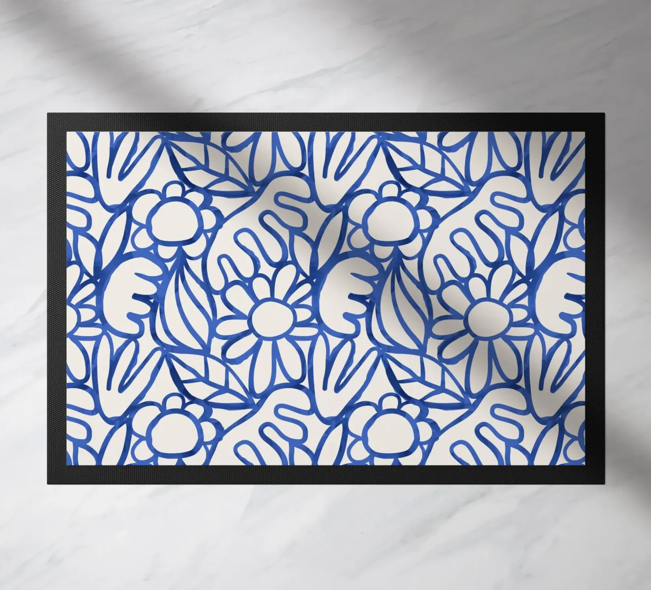 Dancing Shapes No 2 (Blue) zerbino da treechild