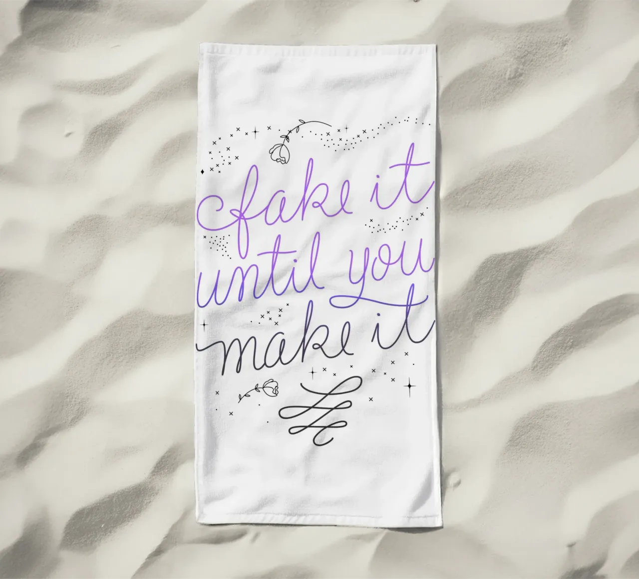 Fake it until you make it telo mare da anisillustration