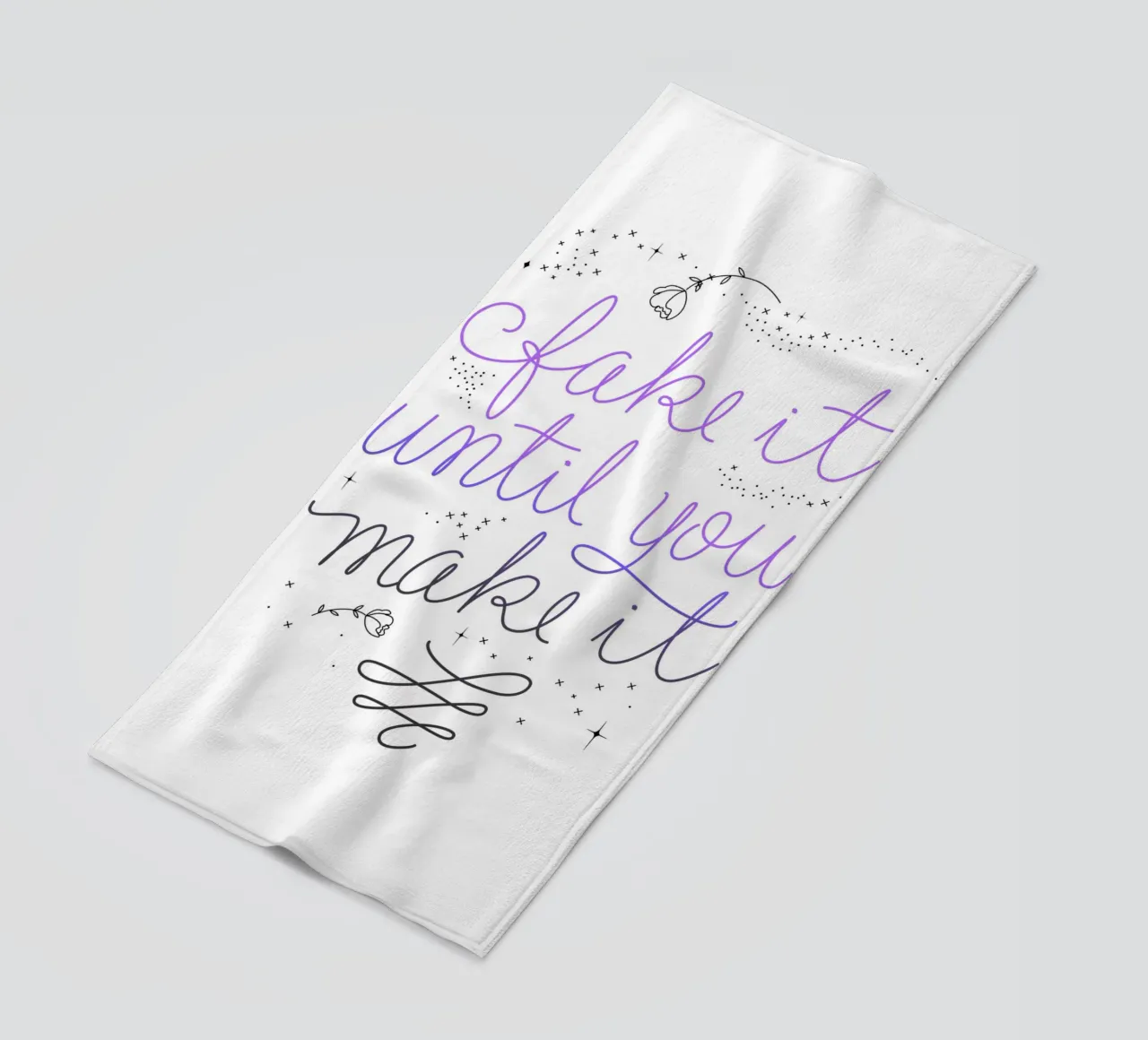 Fake it until you make it telo mare da anisillustration