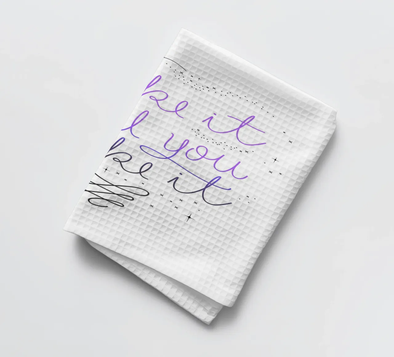 Fake it until you make it canovaccio da cucina da anisillustration