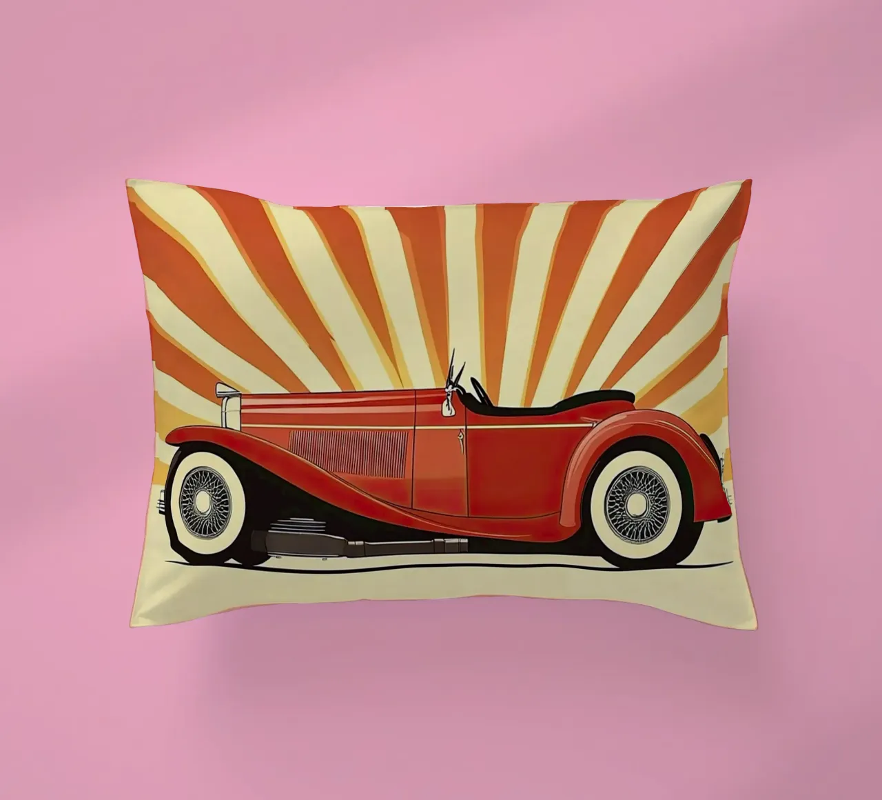 Art Deco Oldtimer Auto cuscino da Nikis Art Studio
