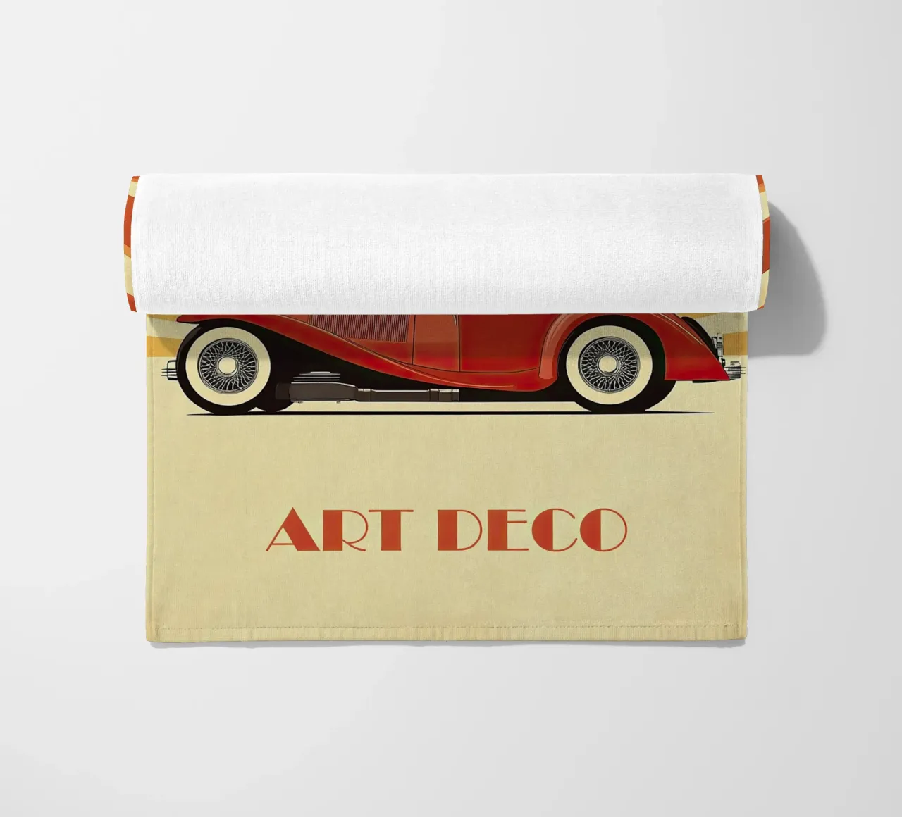 Art Deco Oldtimer Auto telo mare da Nikis Art Studio