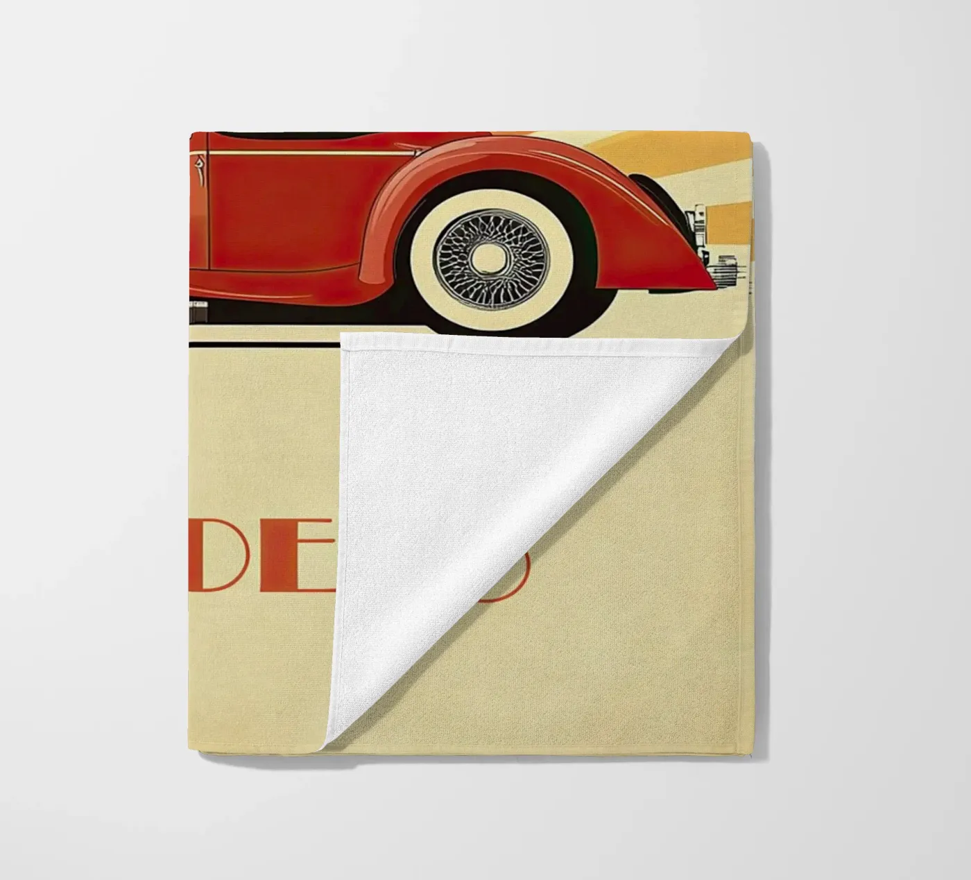 Art Deco Oldtimer Auto telo mare da Nikis Art Studio
