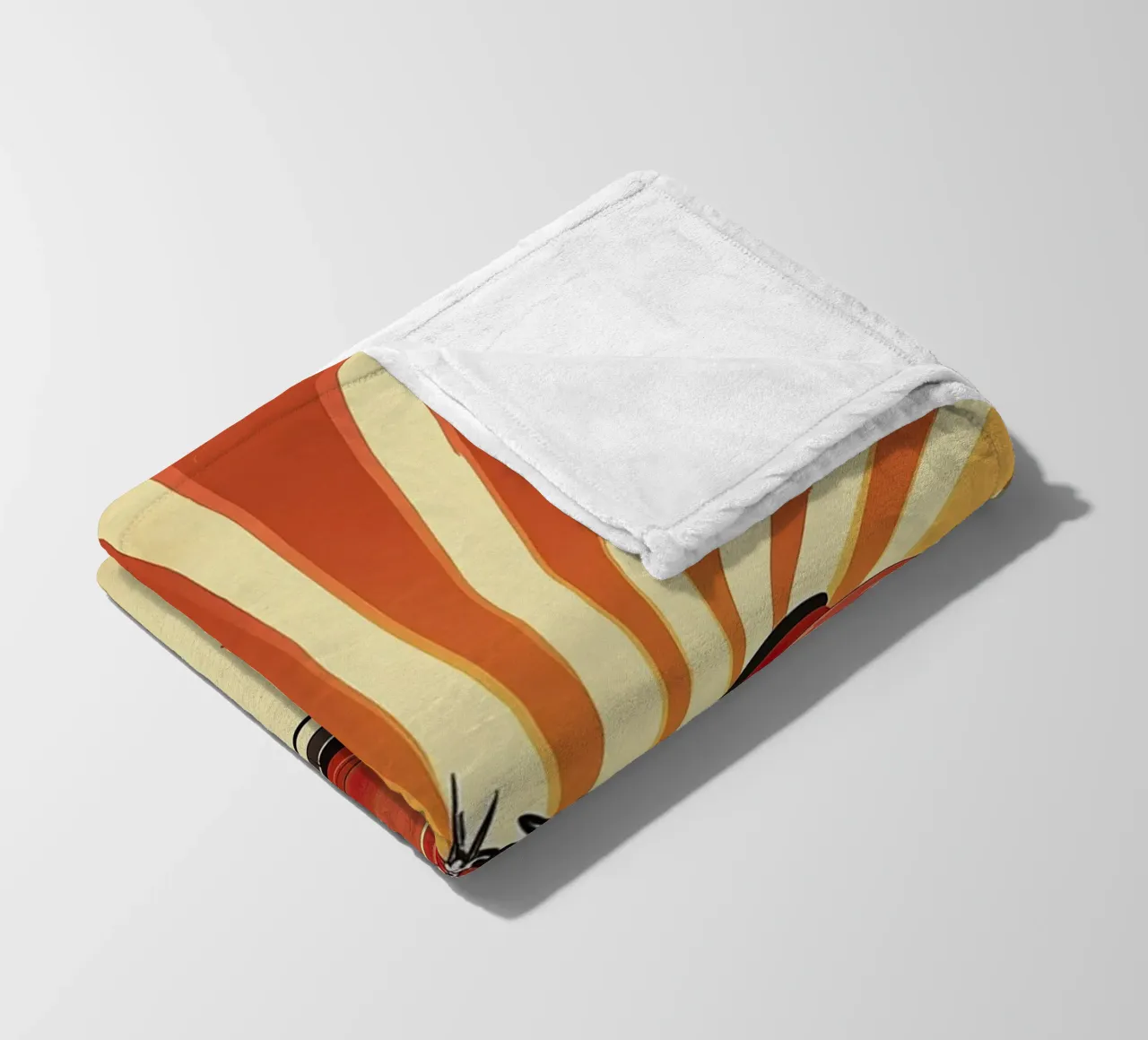 Art Deco Oldtimer Auto coperta in pile da Nikis Art Studio