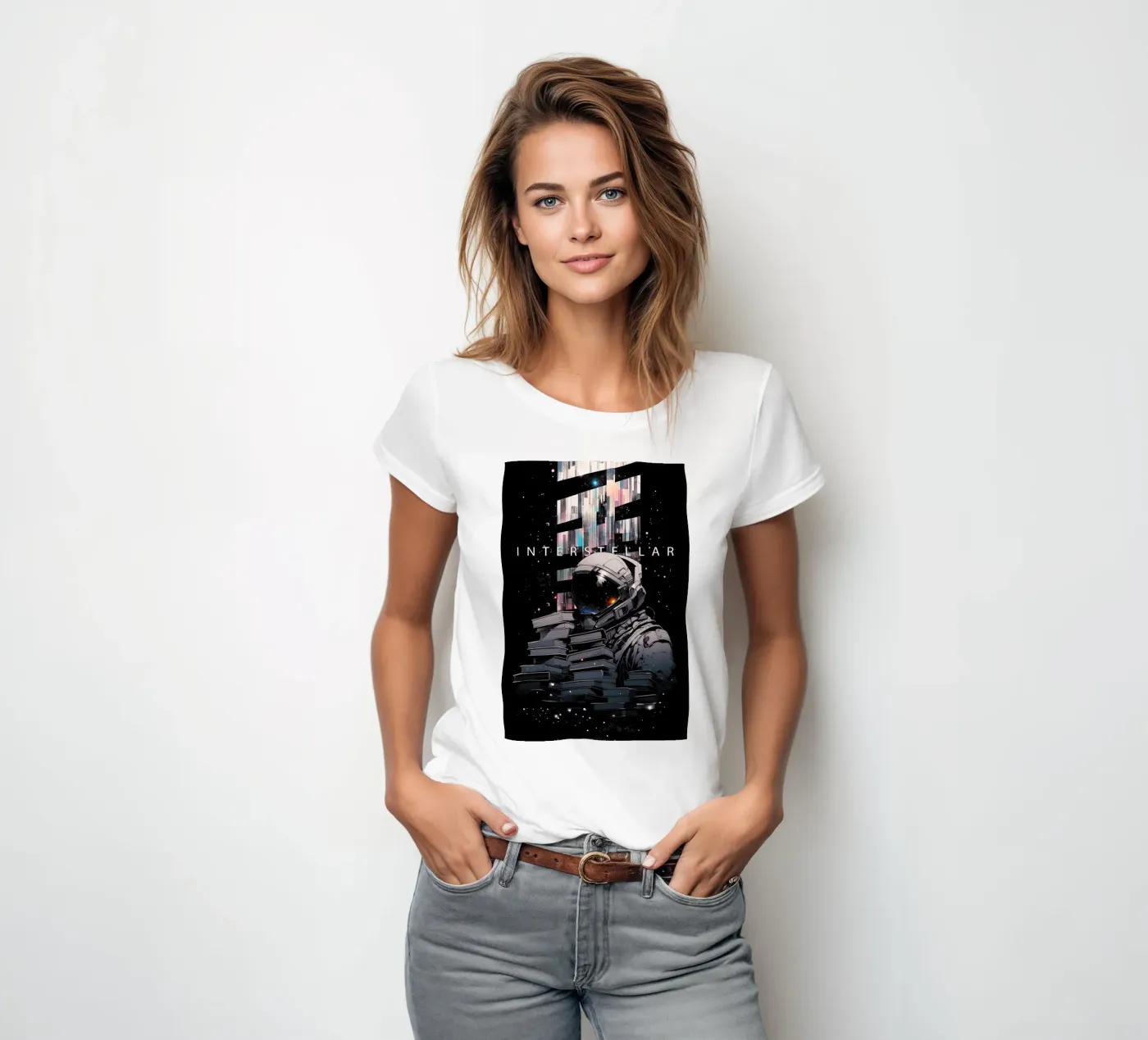 Interstellar t-shirt da donna da 2toastdesign