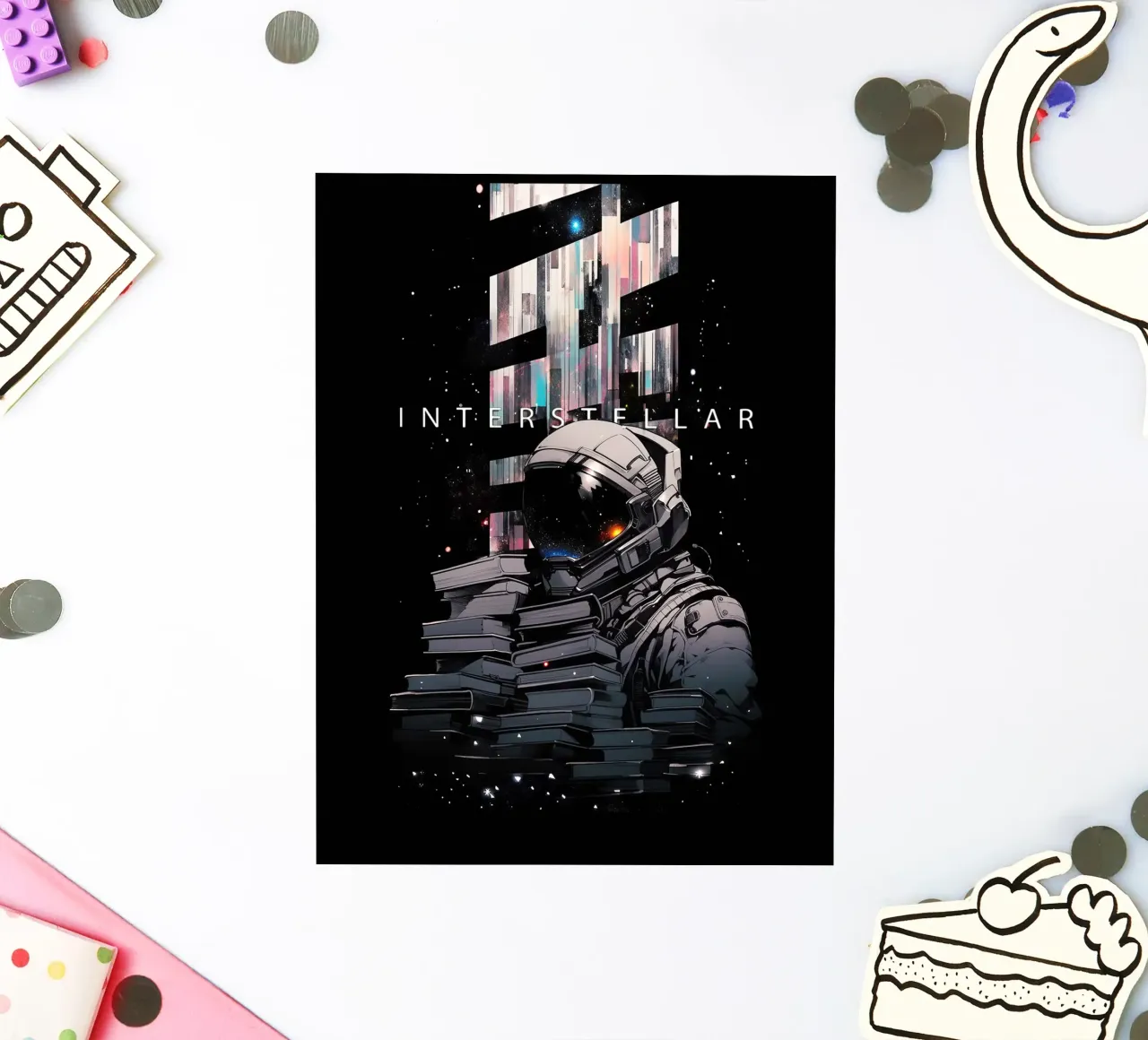 Interstellar sticker by 2toastdesign