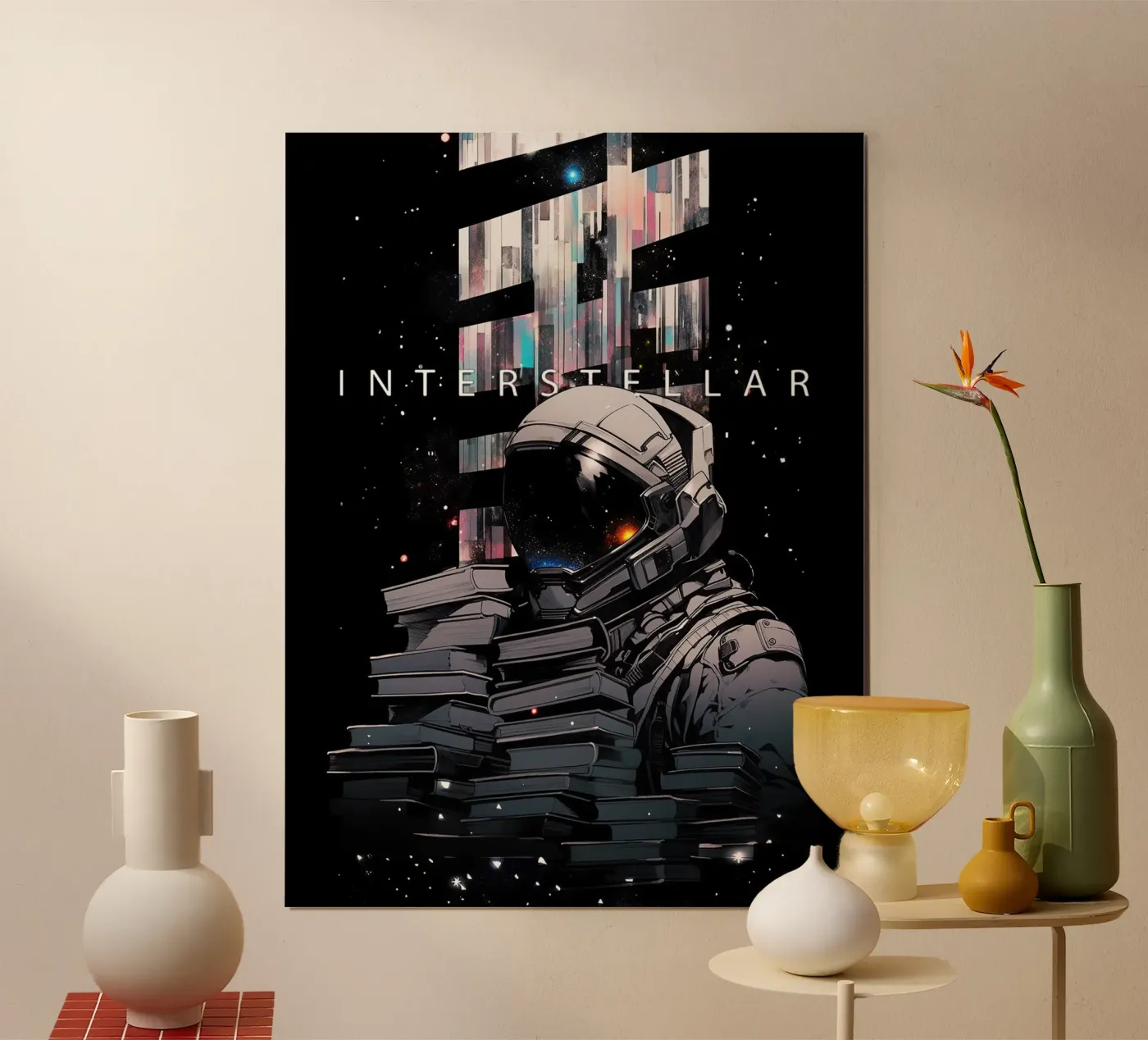 Interstellar poster de 2toastdesign