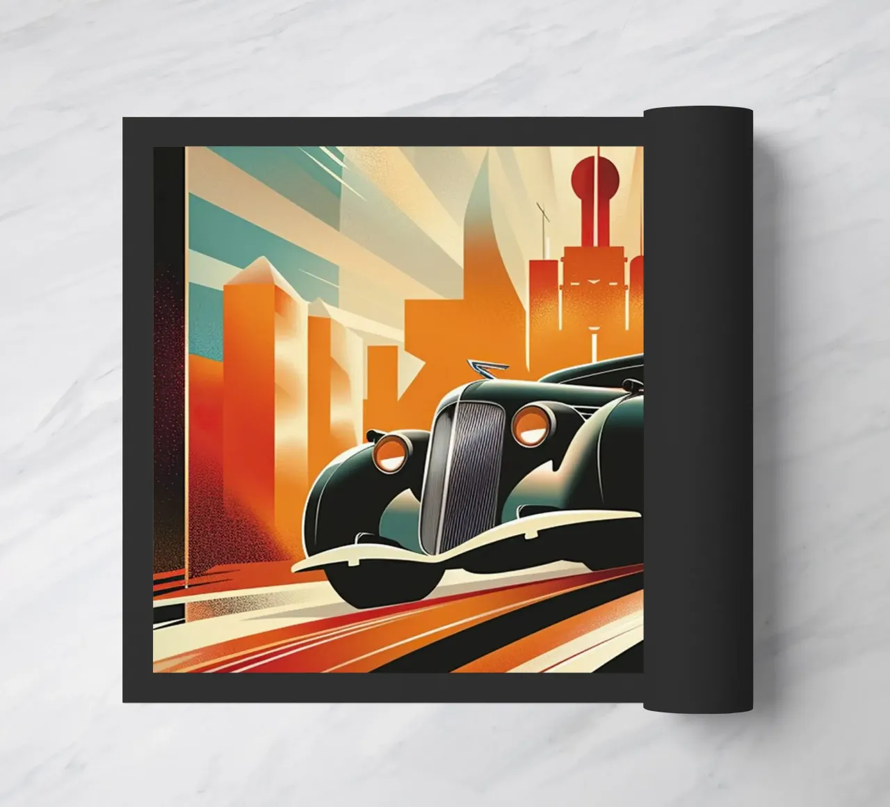 Art Deco Oldtimer Auto zerbino da Nikis Art Studio