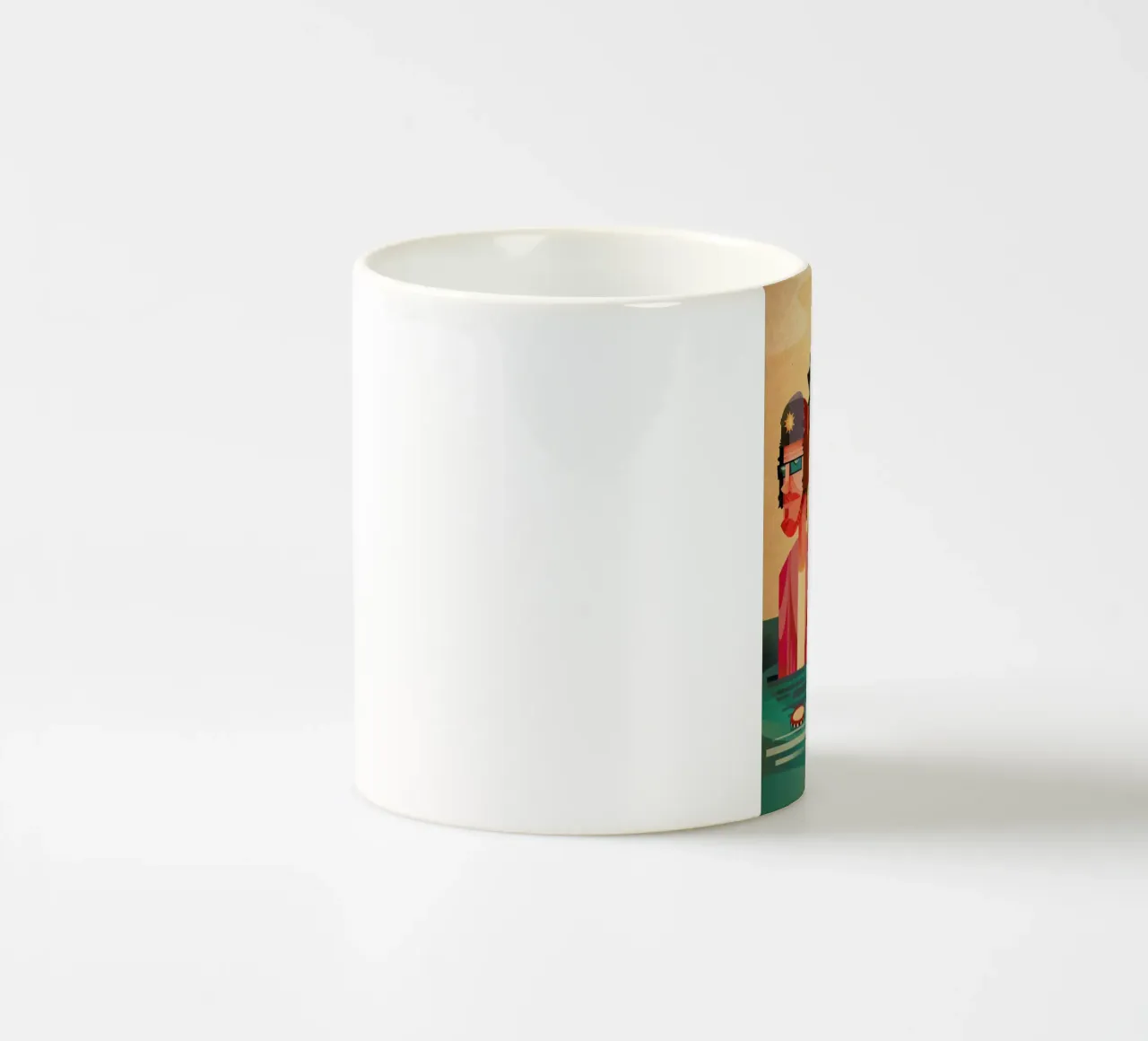 The Dude Abides tazza in ceramica da Sean Loose