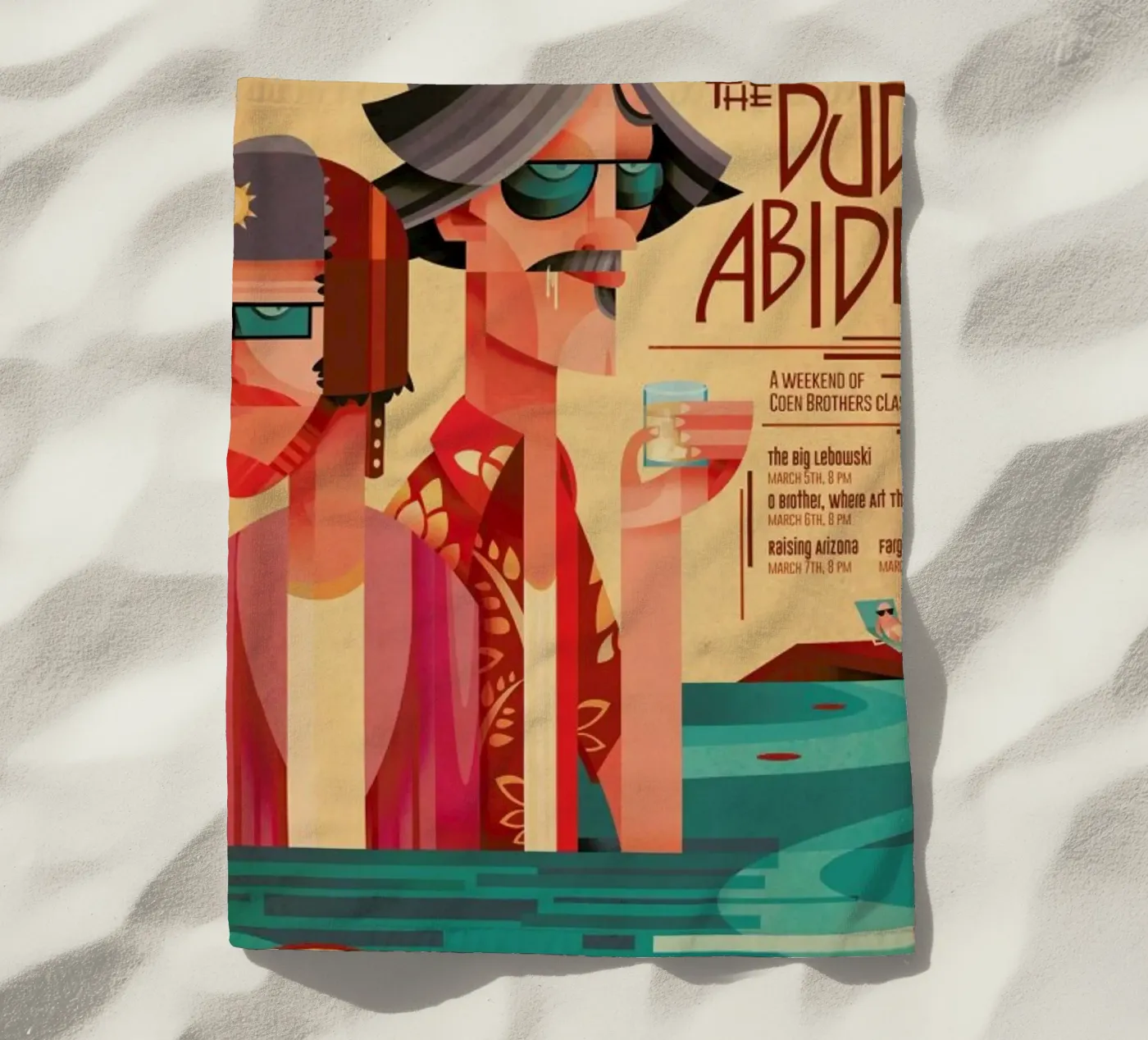 The Dude Abides telo mare da Sean Loose