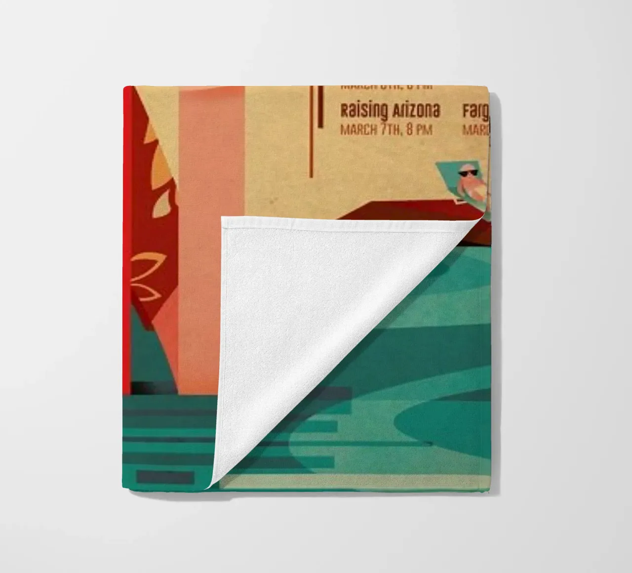 The Dude Abides beach towel by Sean Loose