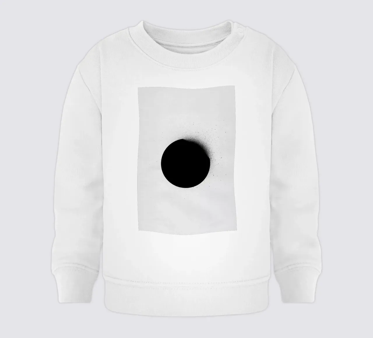 Black 01 felpa neonato da STUDIO LEEMO