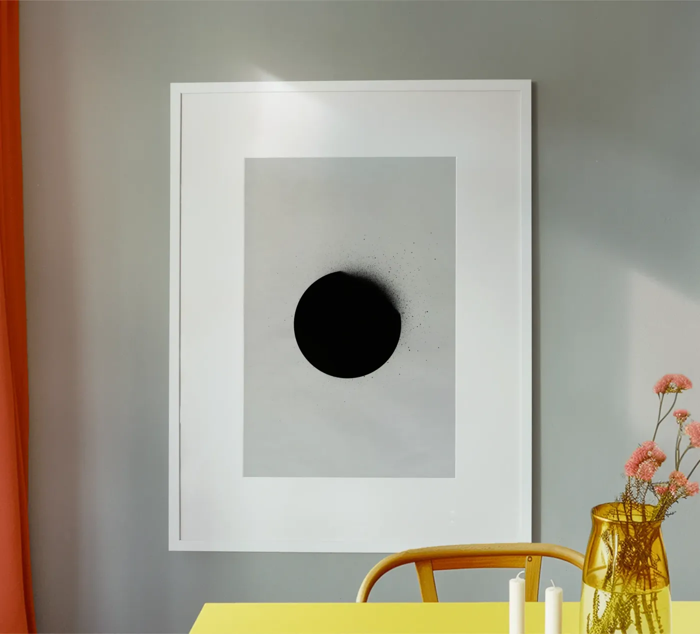 Black 01 poster van STUDIO LEEMO