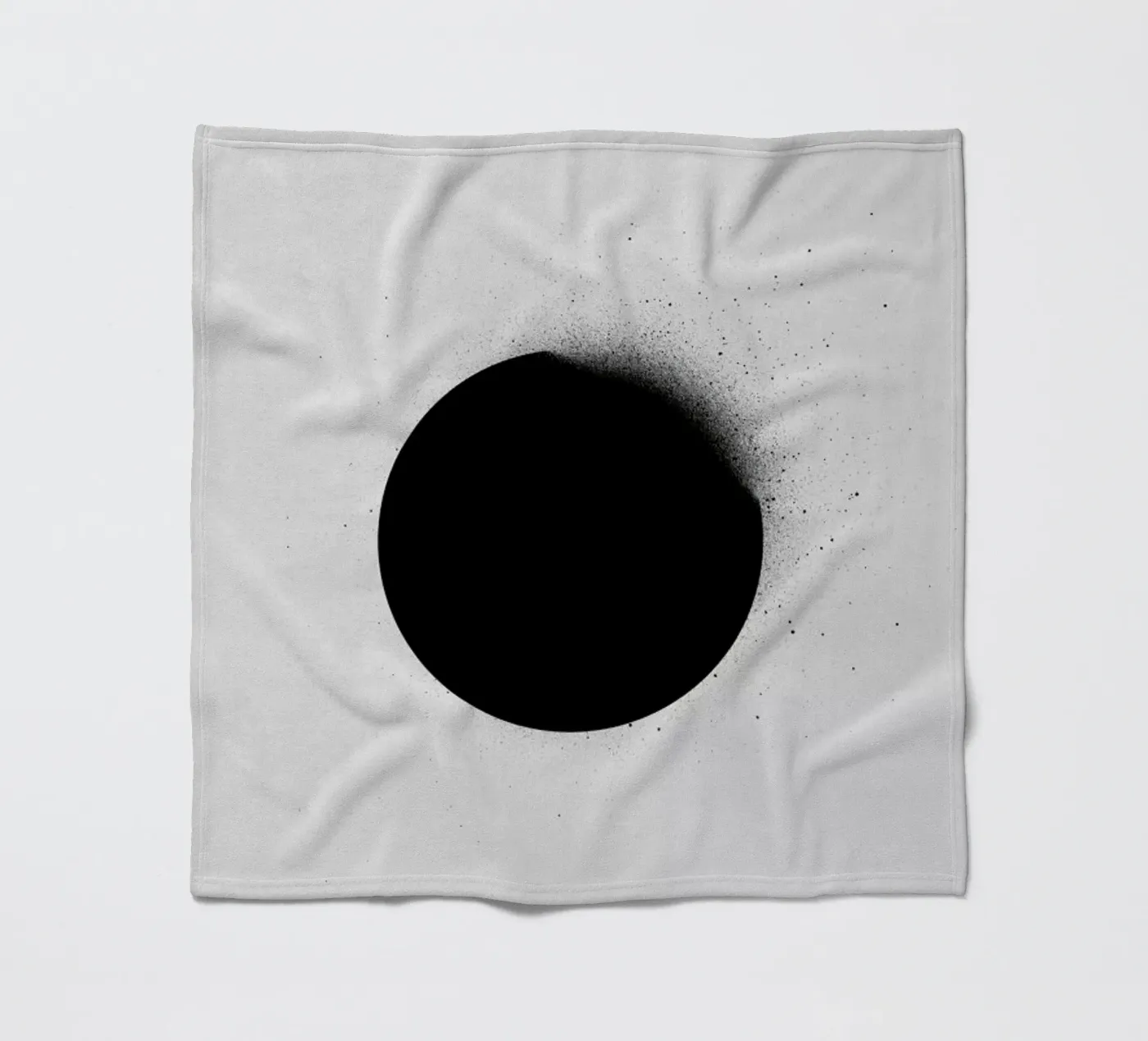 Black 01 fleecedeken van STUDIO LEEMO