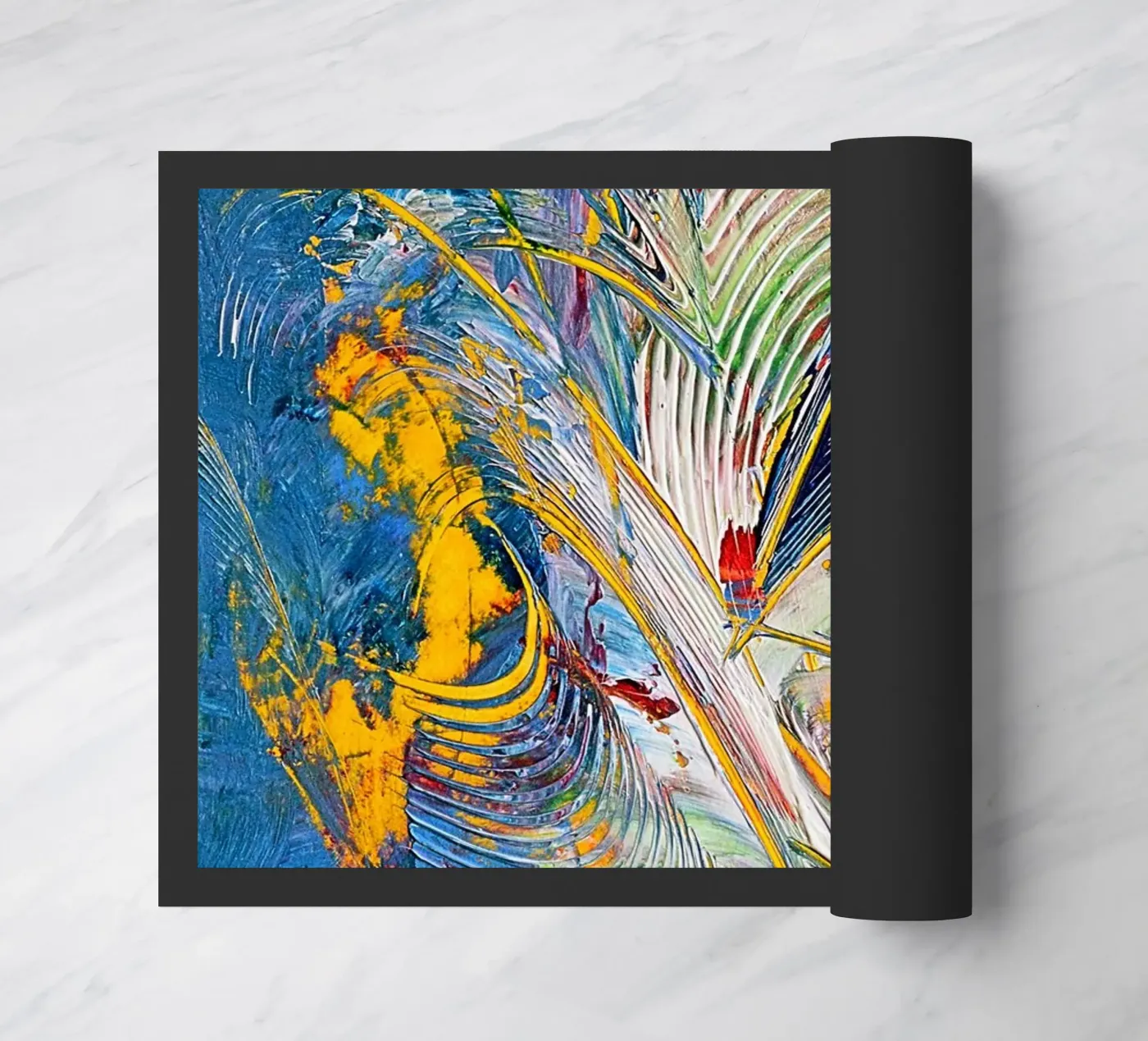 ideal gift 81 zerbino da Thierry Vobmann Abstract painting