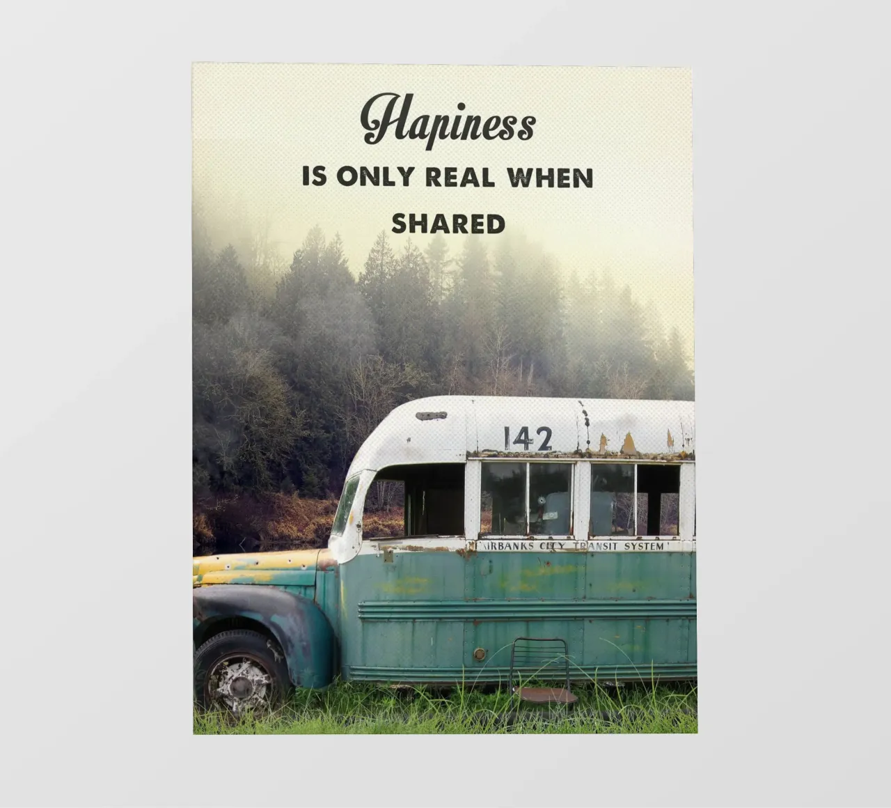 Into the wild pellicola backlit da 2toastdesign