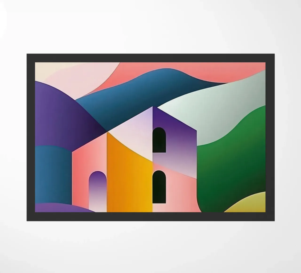 Modular landscape doormat by Geometric