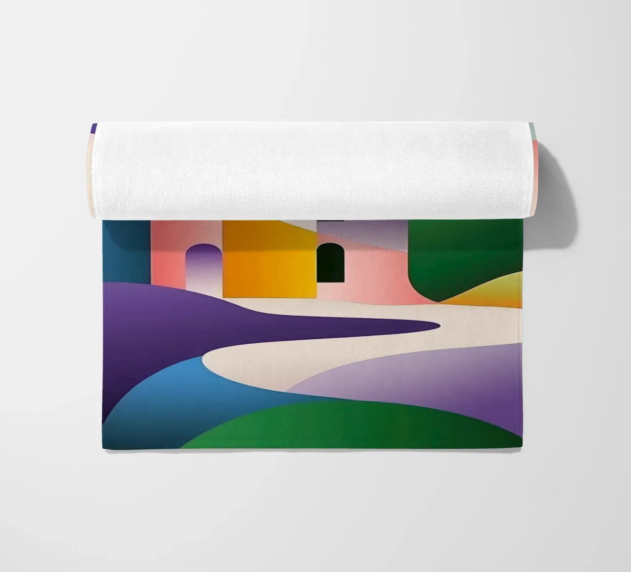 Paesaggio modulare telo mare da Geometric