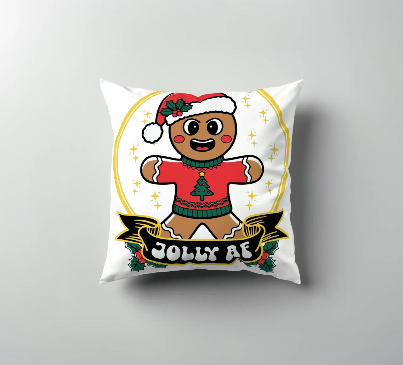 Jolly AF cuscino da edsonramosart