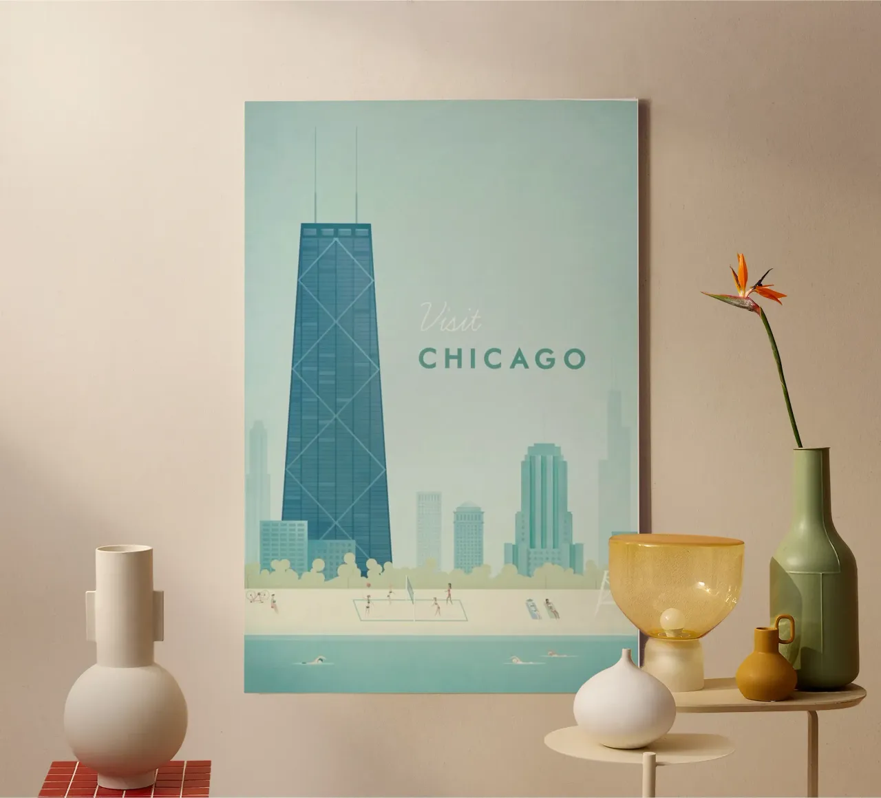 Chicago tela con Cornice a cassetta da Henry Rivers