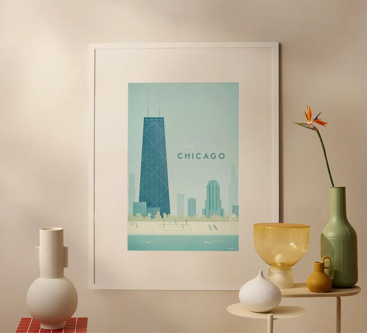 Chicago poster van Henry Rivers